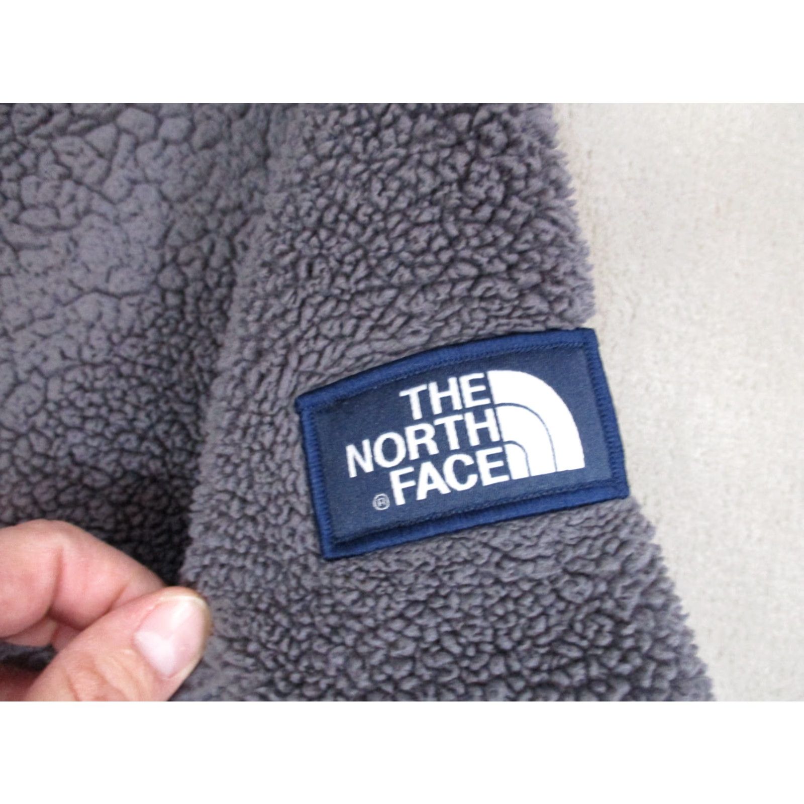 The North Face The North Face Jacket Womens Medium Blue Campshire Sherpa Fleece Pullover Hoodie Size M / US 6-8 / IT 42-44 - 3 Thumbnail