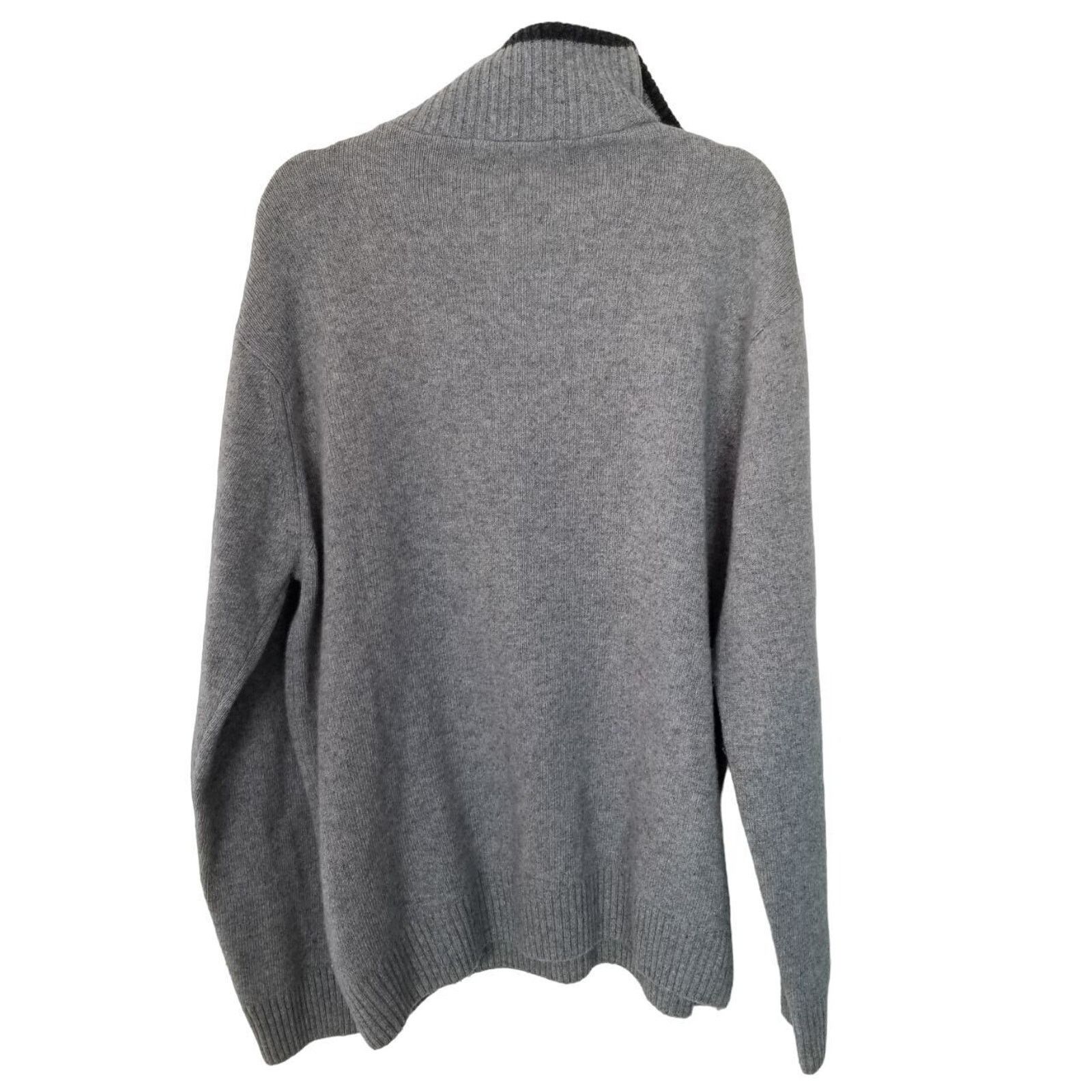 Daniele Blasi Daniele Blasi Wool Pullover Sweater XL Minimalist 1/4 Zip Size US XL / EU 56 / 4 - 8 Thumbnail