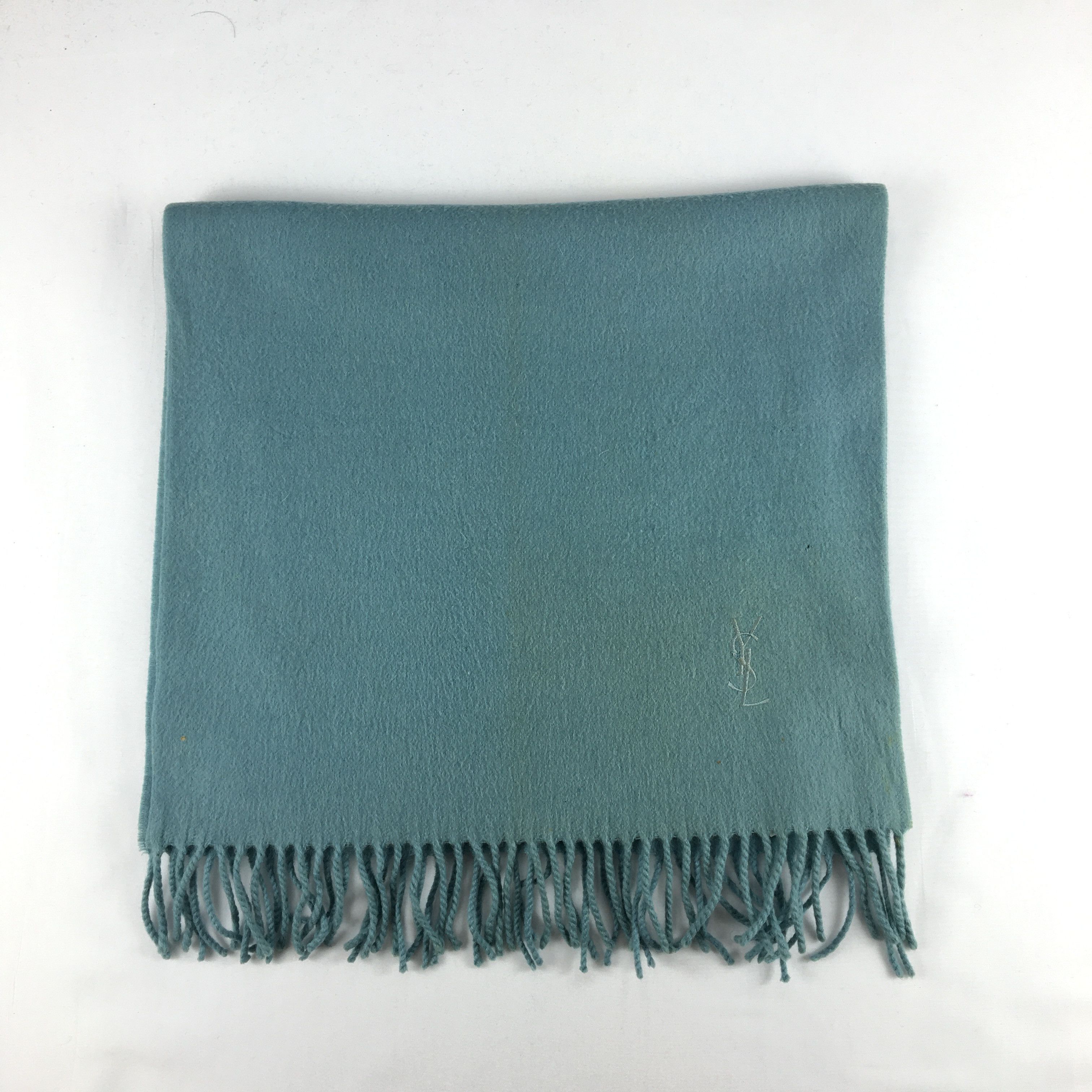 Japanese Brand Vintage Yves Saint Laurent Scarf Muffler YSL Wool Scarves-. Size ONE SIZE - 2 Thumbnail