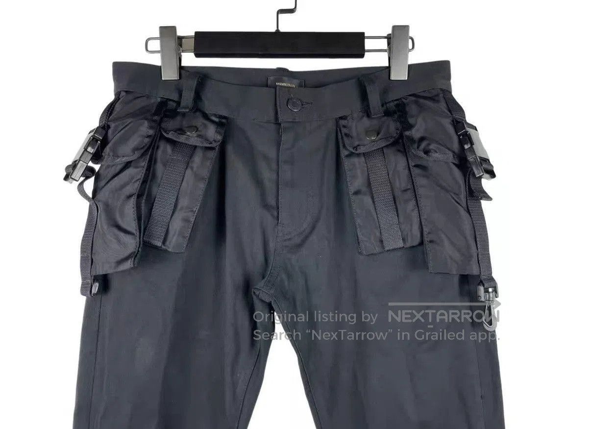Undercover Black Utility Cargo Pants with Multiple Pockets. Size US 34 / EU 50 - 3 Thumbnail