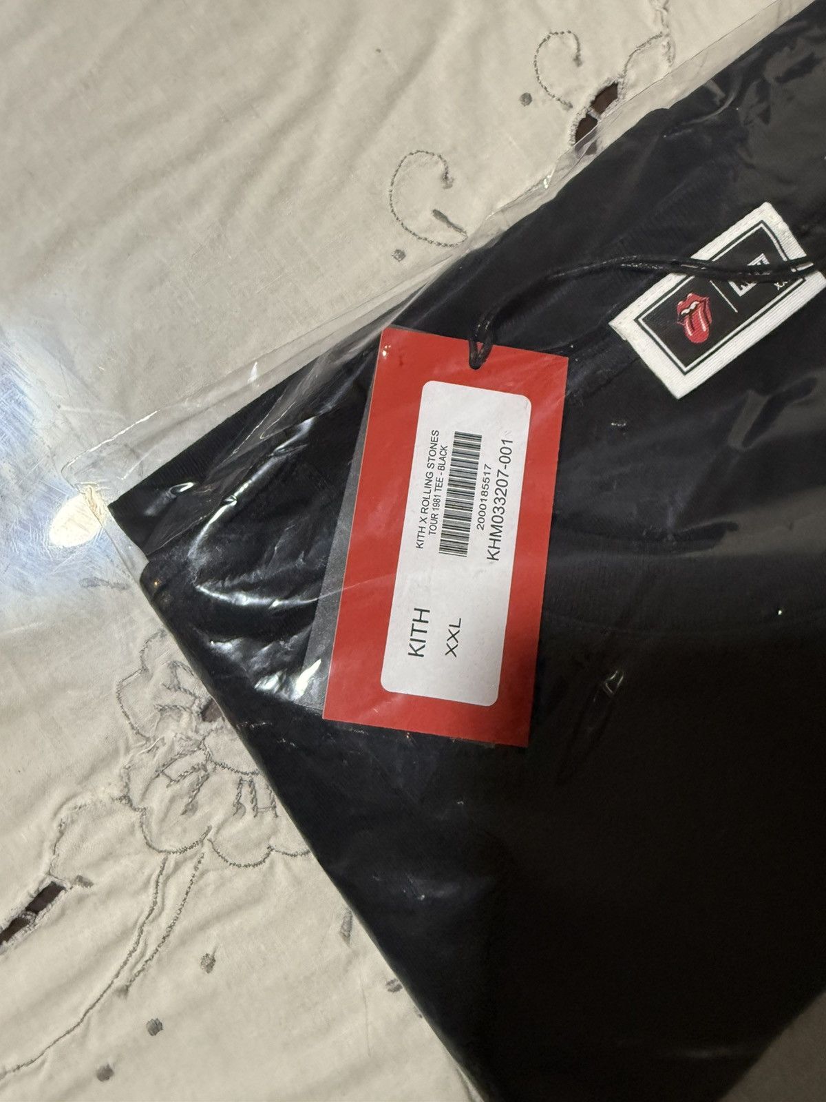 Kith Kith for The Rolling Stones Tour 1981 Tee Black T-Shirt XXL Size US XXL / EU 58 / 5 - 6 Thumbnail