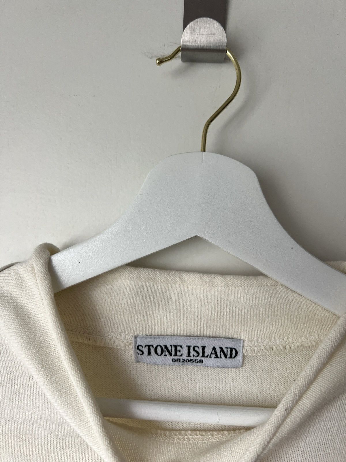 Stone Island × Vintage Stone Island Sweater Size US XL / EU 56 / 4 - 4 Thumbnail