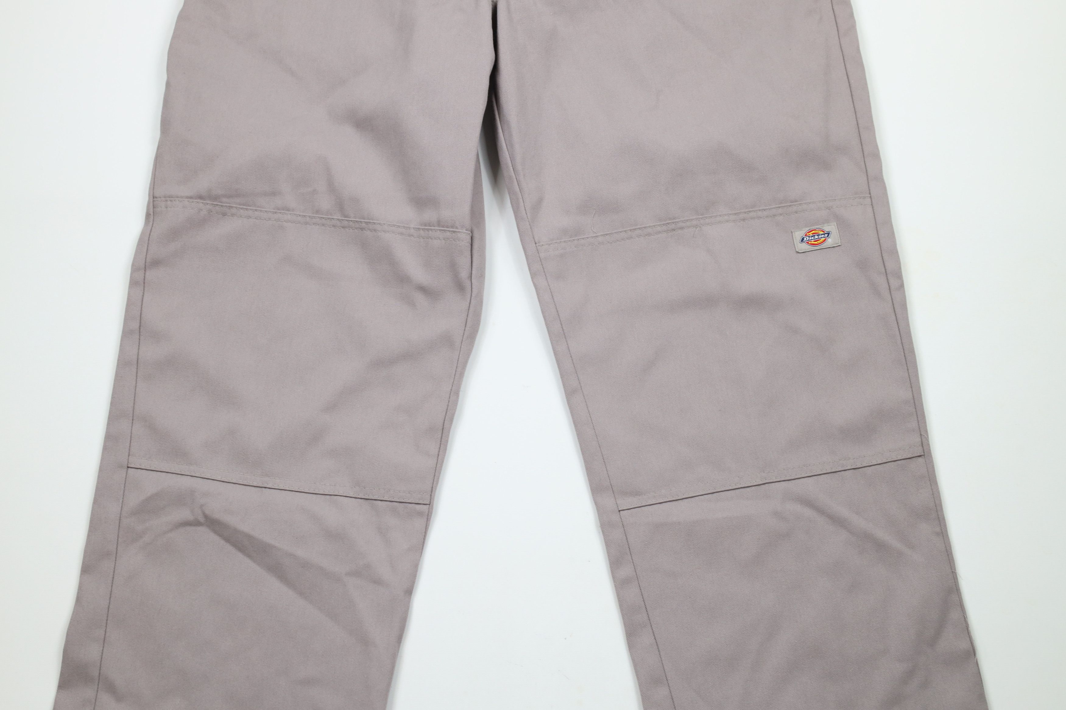 Dickies × Vintage Vintage Y2K Dickies Double Knee Loose Wide Leg Pants Gray Size US 40 / EU 56 - 3 Thumbnail