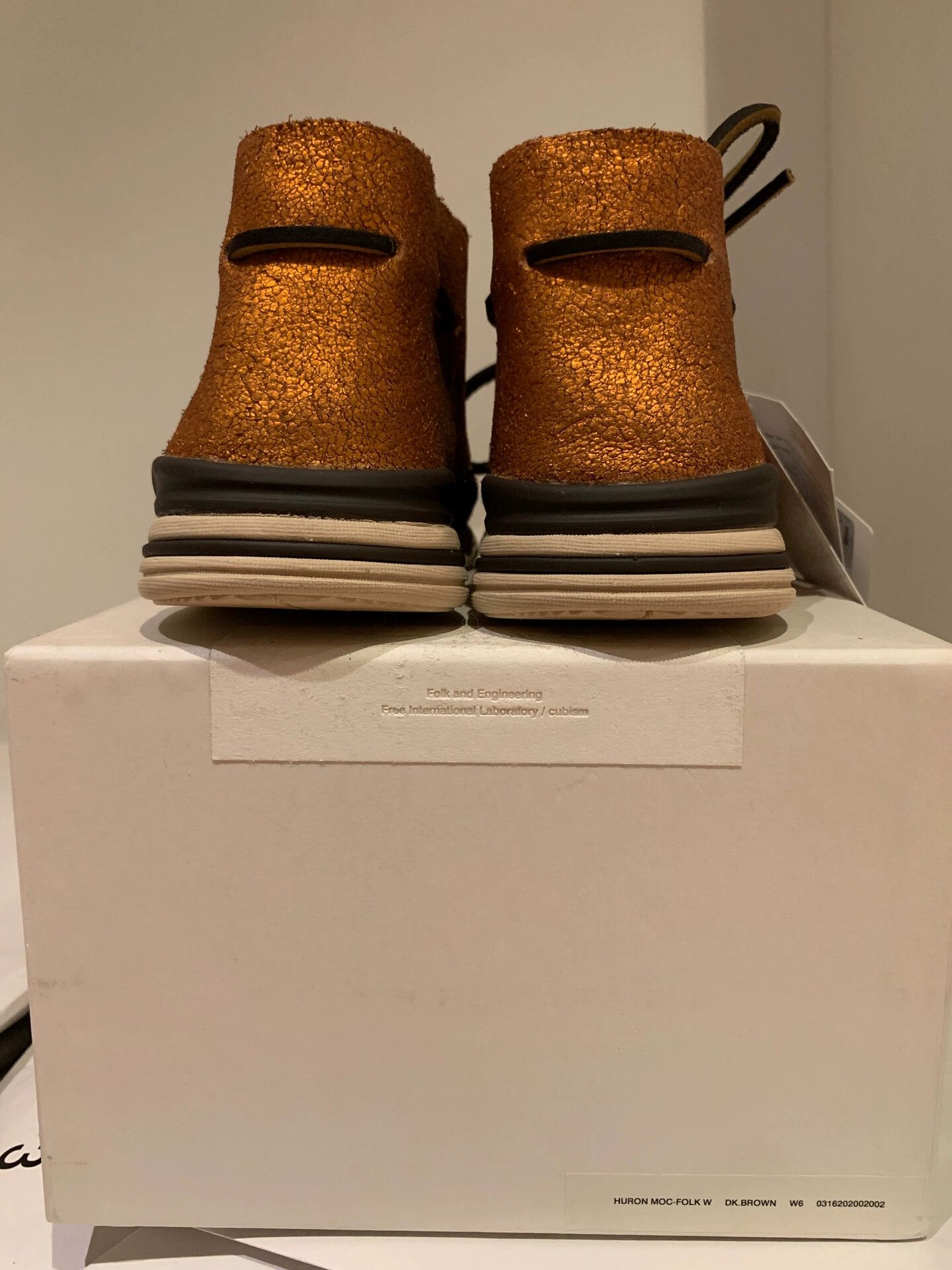 Visvim visvim wmv huron moc-folk new brown w6 accessory Size US 6 / IT 36 - 3 Thumbnail