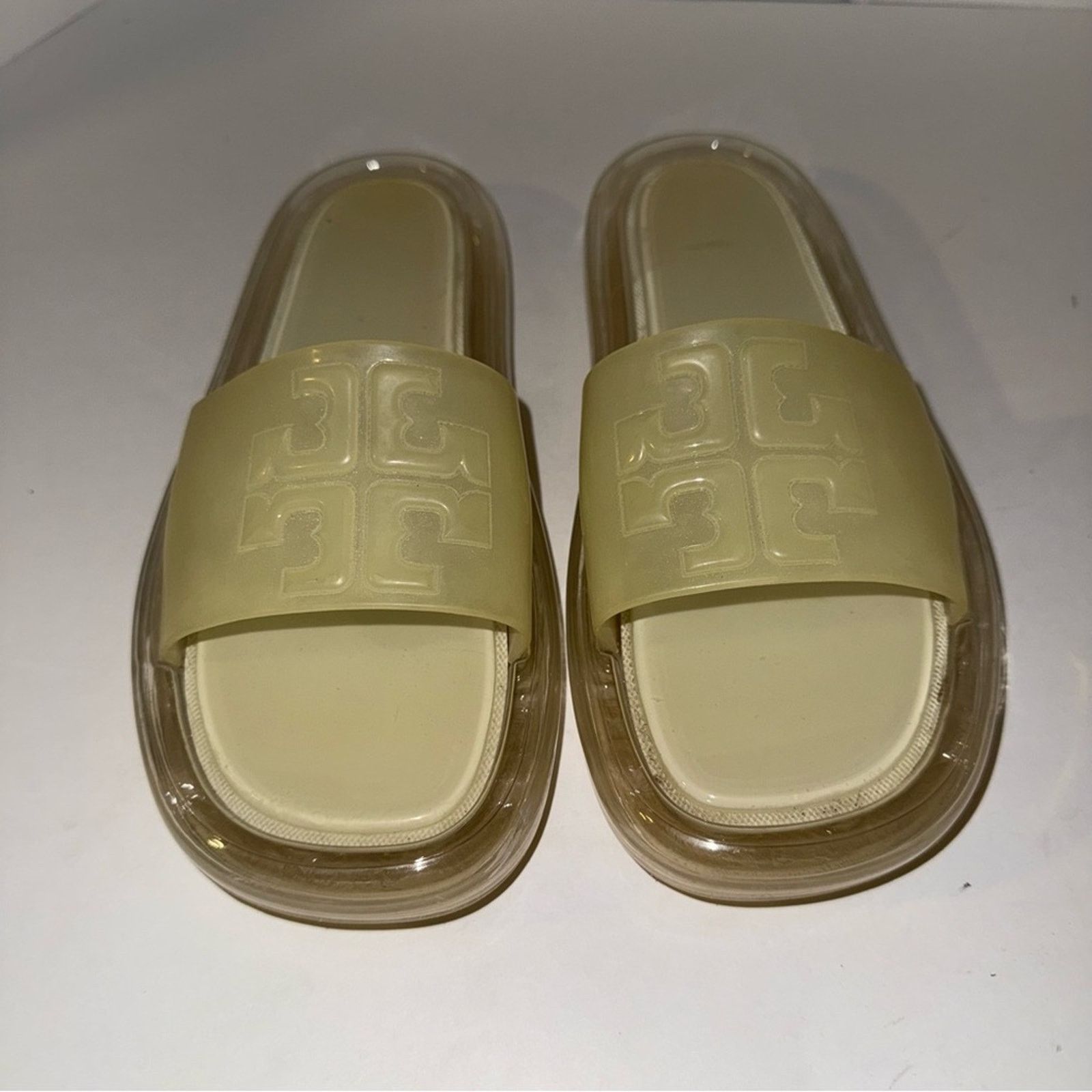 Tory Burch TORY BURCH clear vacationwear luxury bubble slides 7B Size US 7 / IT 37 - 6 Thumbnail