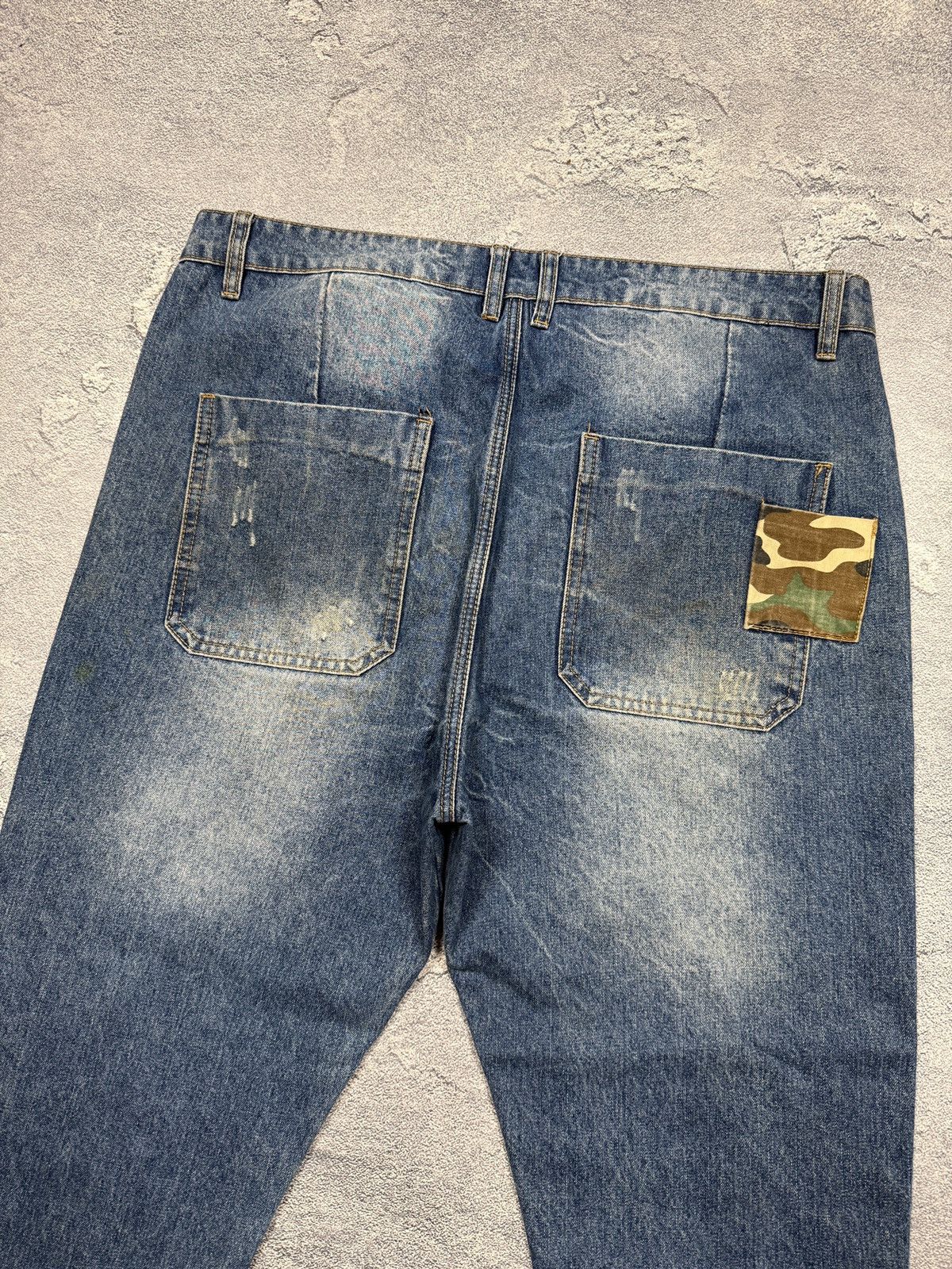 Hysteric Glamour CRAZY VINTAGE JAPAN STYLE JEANS y2k if six was nine style Size US 38 / EU 54 - 10 Thumbnail