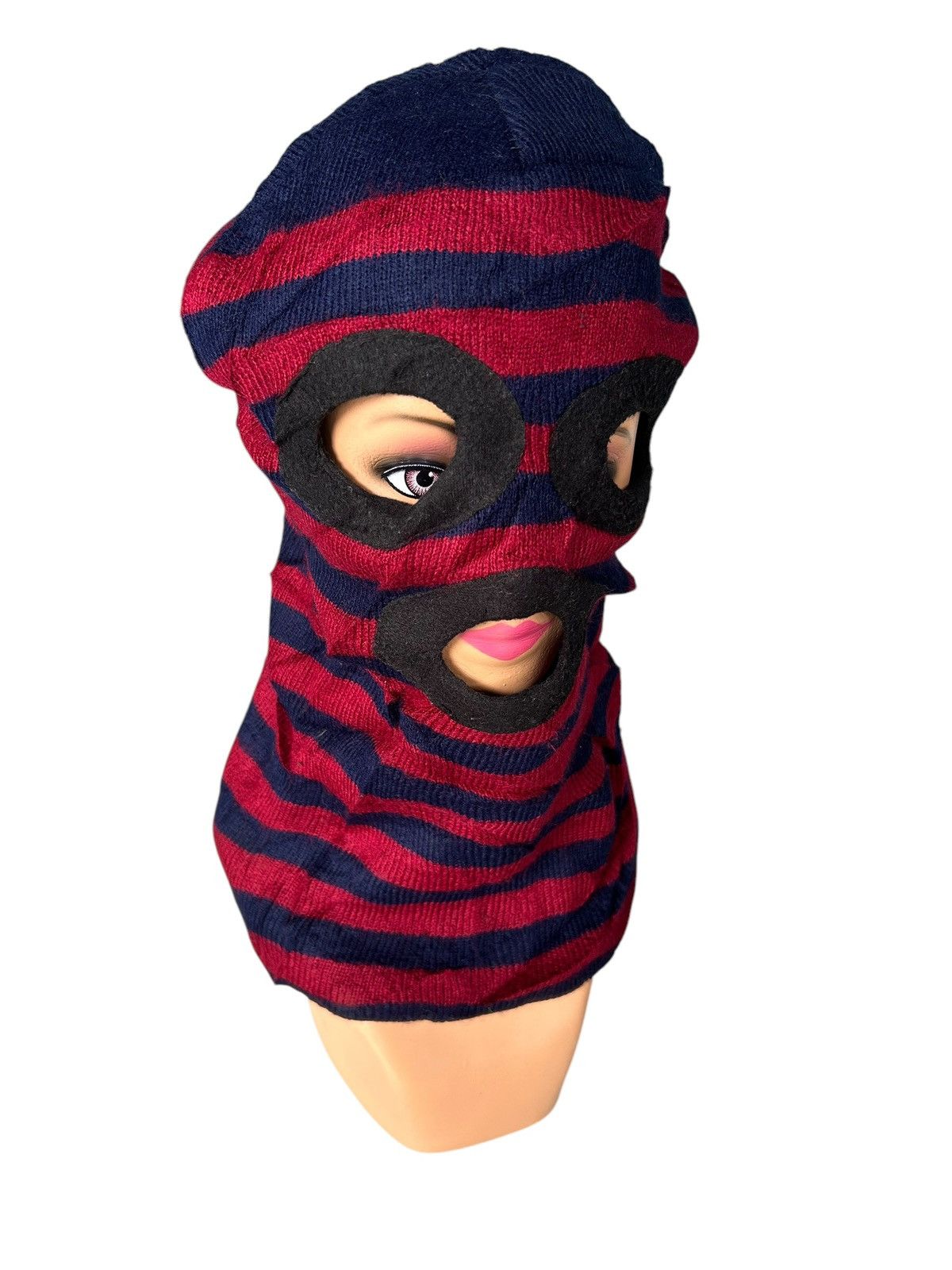 Japanese Brand × Kapital × Vintage Balaclava Masked Stripe Japanese Style Size ONE SIZE - 3 Thumbnail