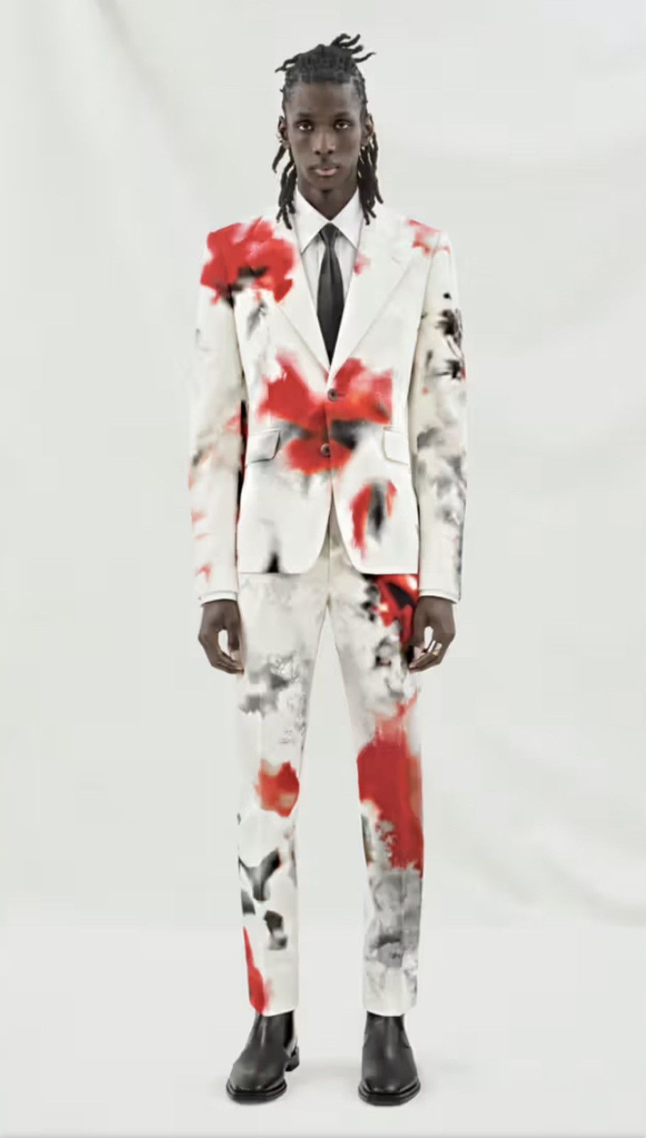 Alexander McQueen obscured flower print pants size48 Size US 31 - 16 Thumbnail