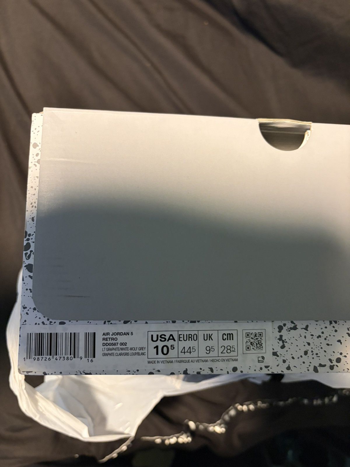 Jordan Brand Air Jordan 5 retro wolf grey Size US 10.5 / EU 43-44 - 6 Thumbnail