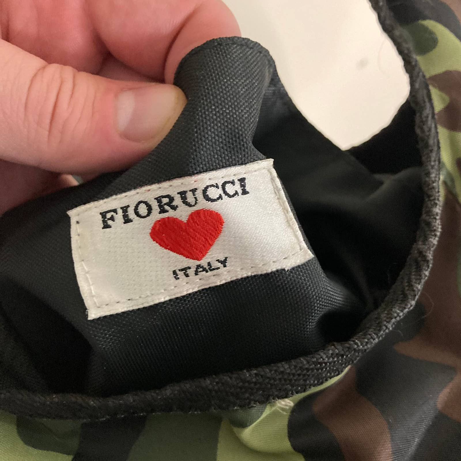 Vintage Vintage Fiorucci Italy Camo Camoflauge Side Bag Size ONE SIZE - 9 Thumbnail