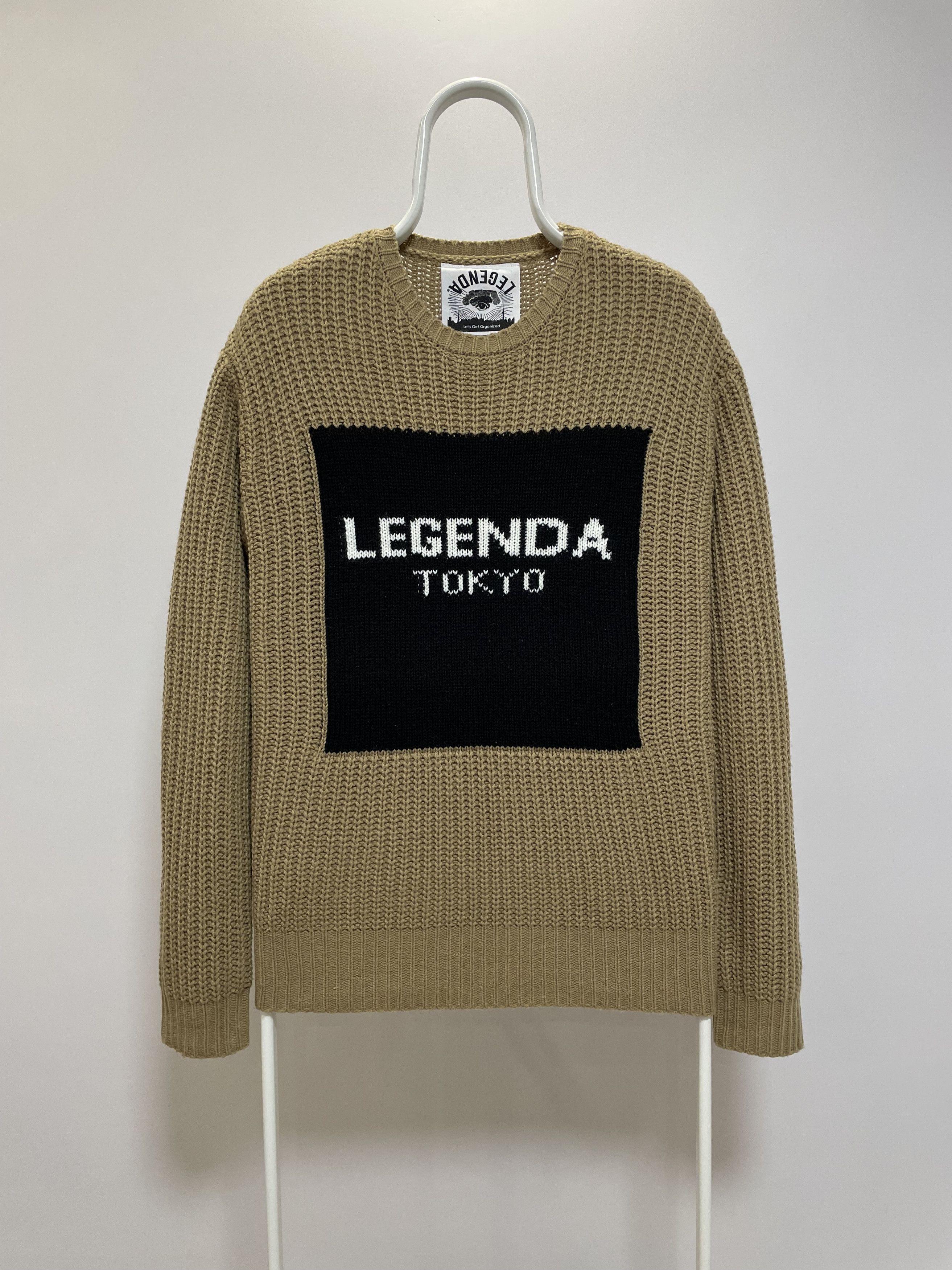 Japanese Brand LEGENDA Tokyo Sweater Knit Sweatshirt Japan Rare Size US L / EU 52-54 / 3 - 2 Thumbnail