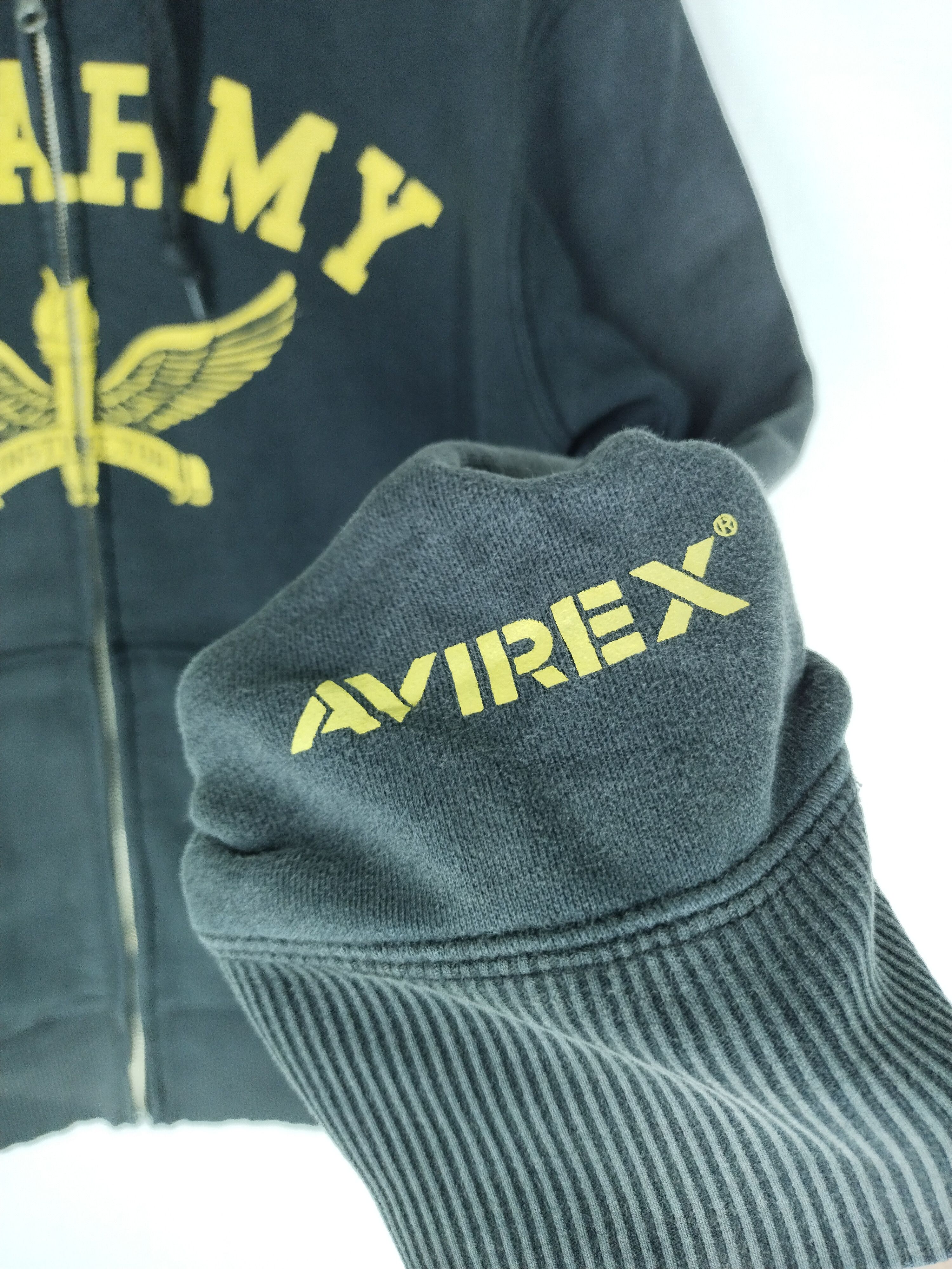 Avirex × Vintage Vintage Avirex PX US Army Zipper Hoodie Sweatshirt Size US M / EU 48-50 / 2 - 8 Thumbnail