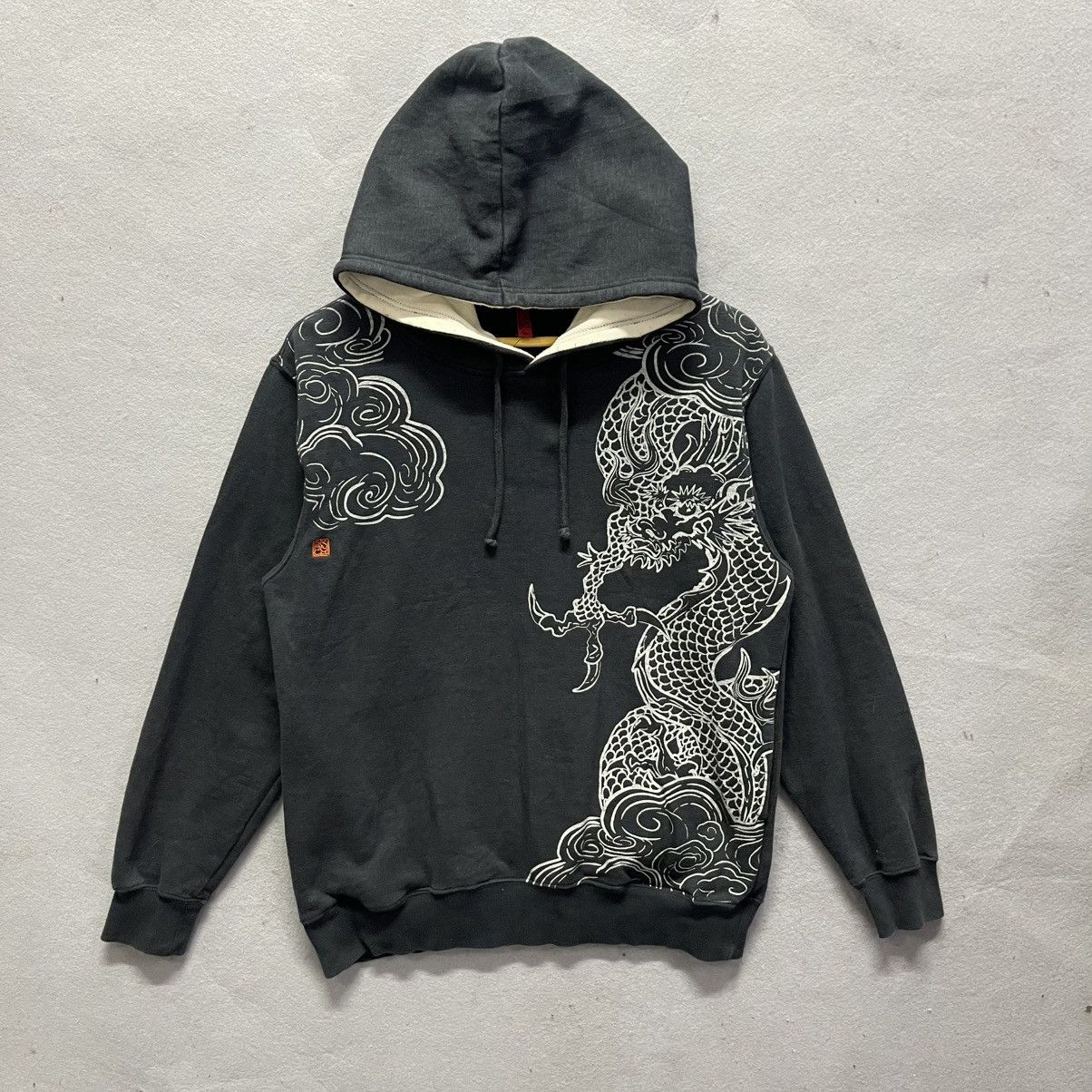 Japanese Brand Vintage Hither Grass Dragon Hoodie – Japanese Streetwear Size US M / EU 48-50 / 2 - 1 Thumbnail