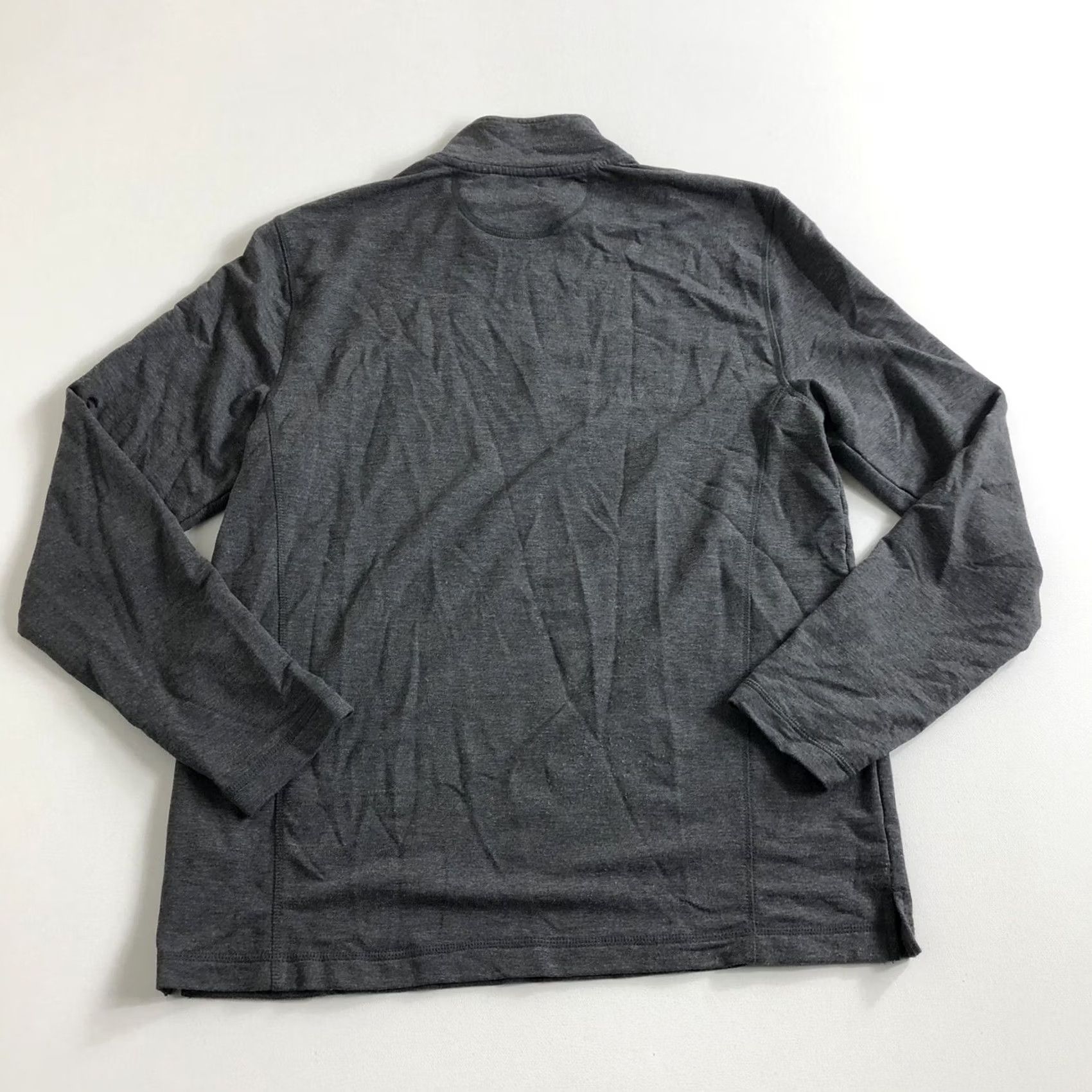 Orvis Orvis Classic Collection 1/4 Zip Pullover Long Sleeve Shirt Men Size M Gray Size US M / EU 48-50 / 2 - 2 Thumbnail