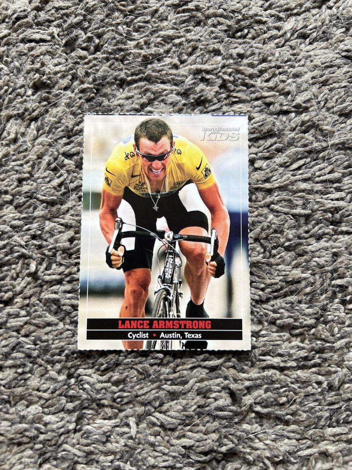 Vintage 2004 Sports Illustrated For Kids #428 Lance Armstrong Card Size ONE SIZE - 1 Thumbnail