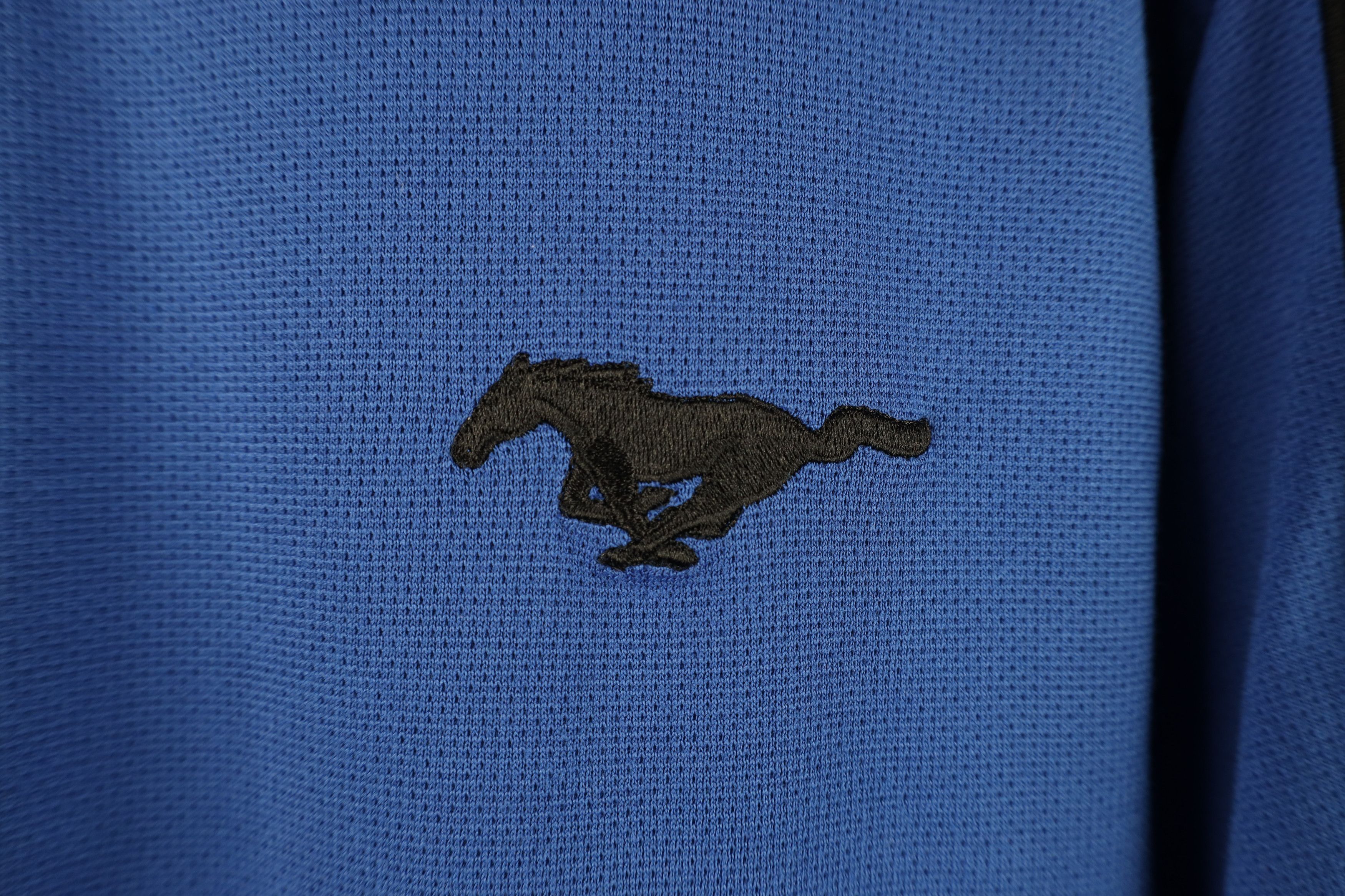 Vintage Vintage Ford Motor Co Mustang Racing Fire Flames Polo Shirt Size US M / EU 48-50 / 2 - 4 Thumbnail