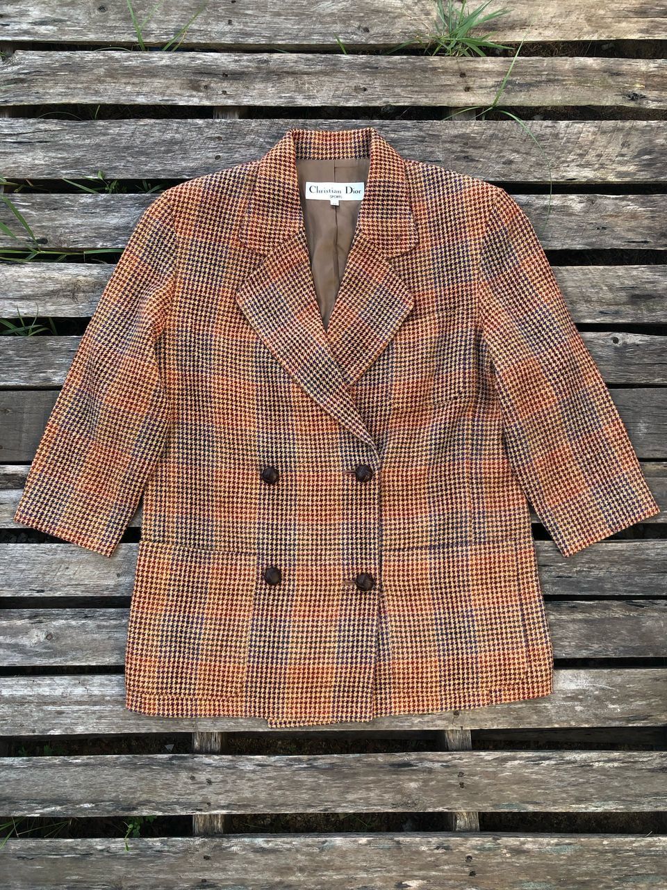 Christian Dior Monsieur × Vintage Vintage Christian Dior Blazer Jacket Size US M / EU 48-50 / 2 - 2 Thumbnail