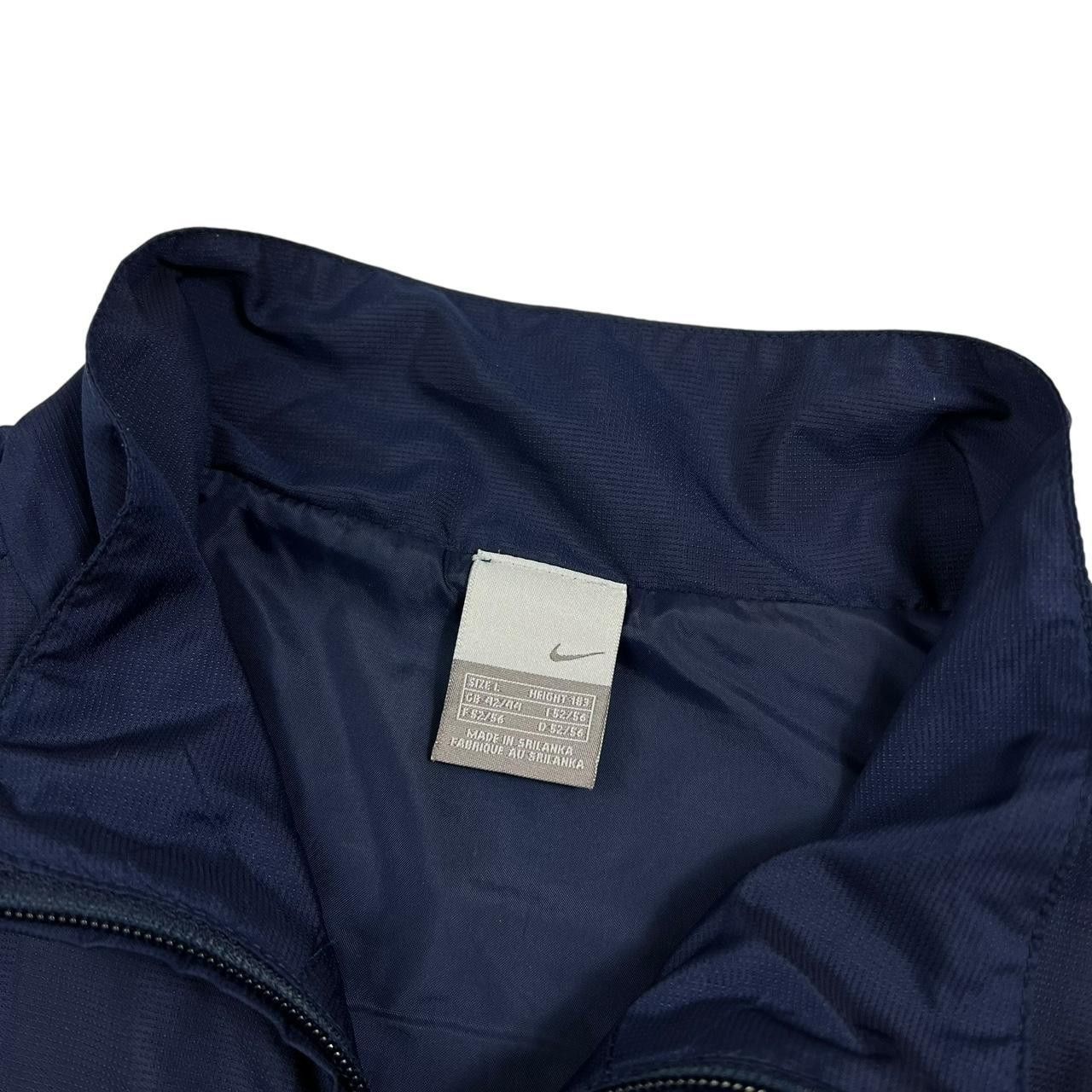 Nike Vintage 2000s Nike TN TN7 Track Jacket Navy & Blue - Large Size US L / EU 52-54 / 3 - 7 Thumbnail
