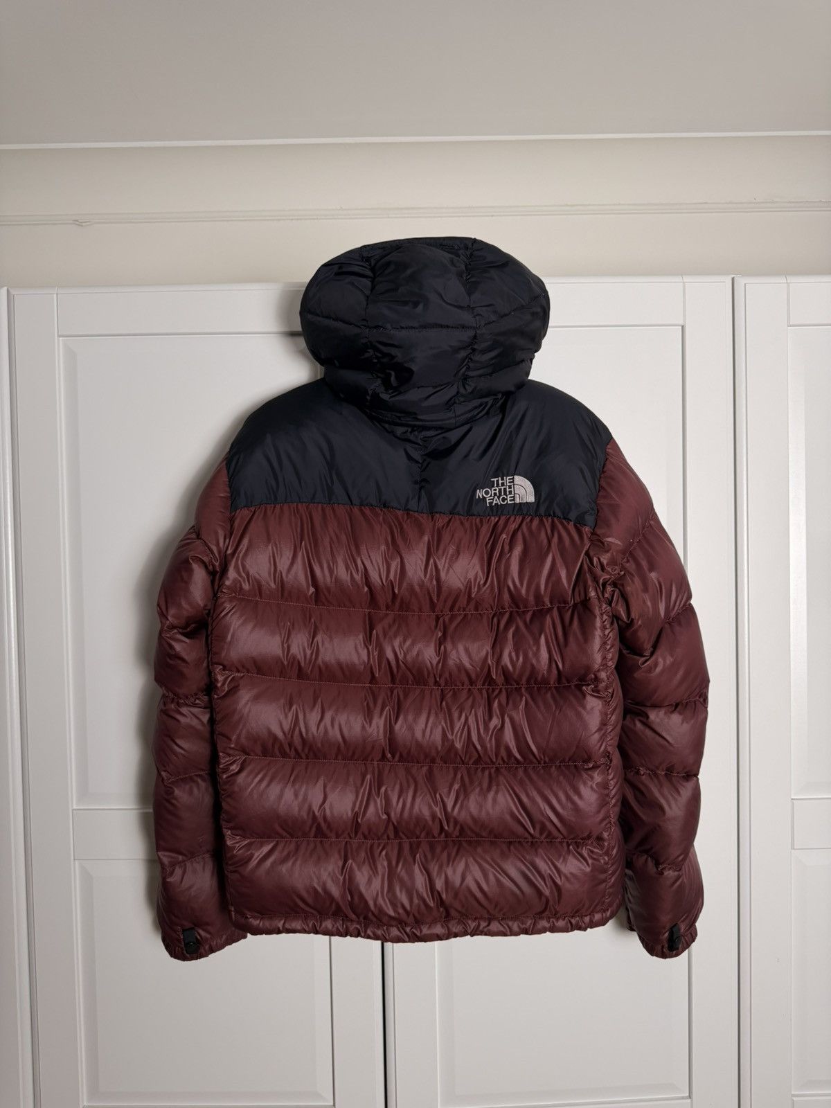 The North Face The North Face Jacket Cherry Chocolate – Size M Nuptse Size US M / EU 48-50 / 2 - 2 Thumbnail