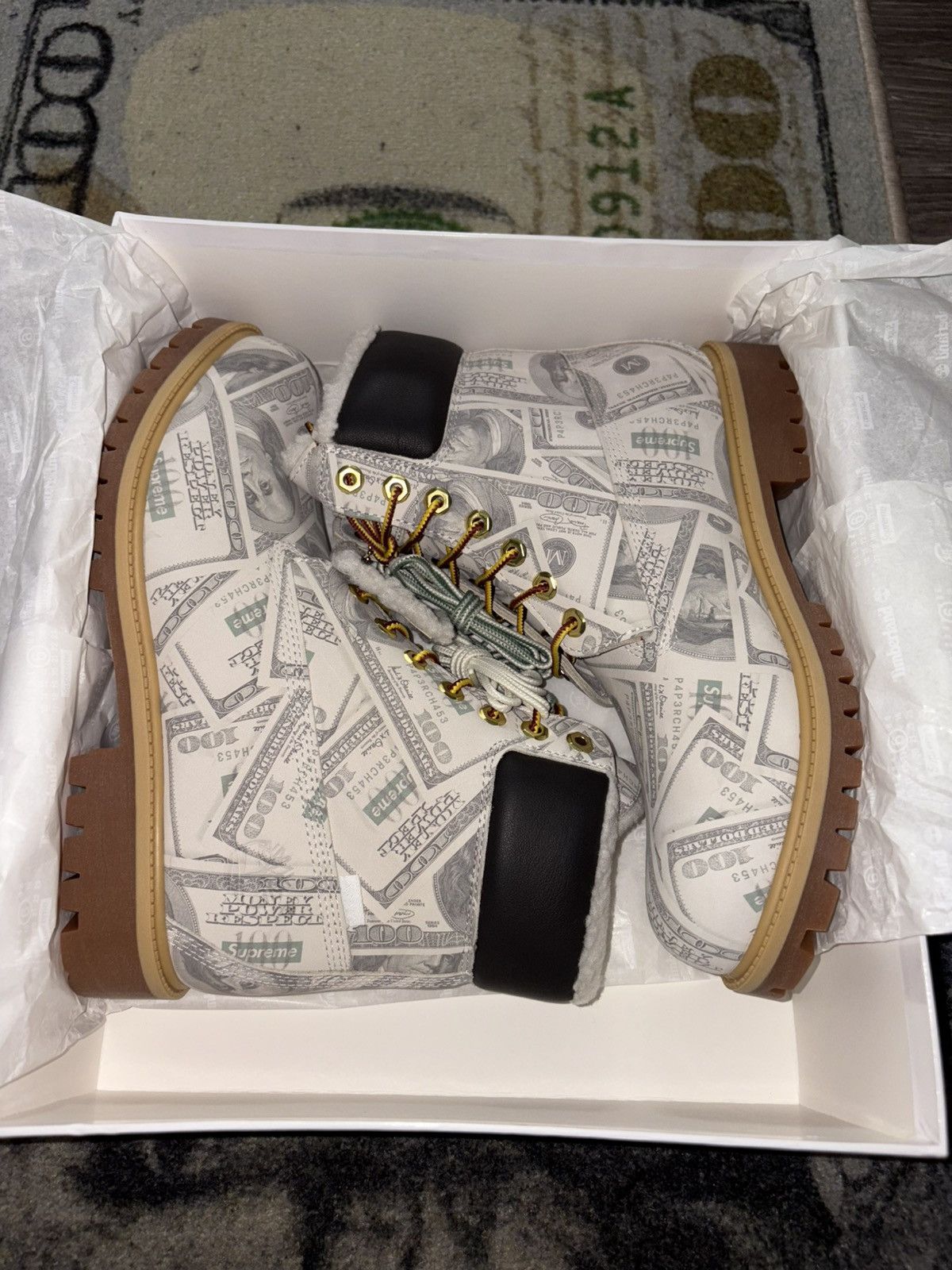 Maison Margiela × Supreme Timberland Premium Waterproof Boot Supreme Maison Margiela Size US 8.5 / EU 41-42 - 1 Thumbnail