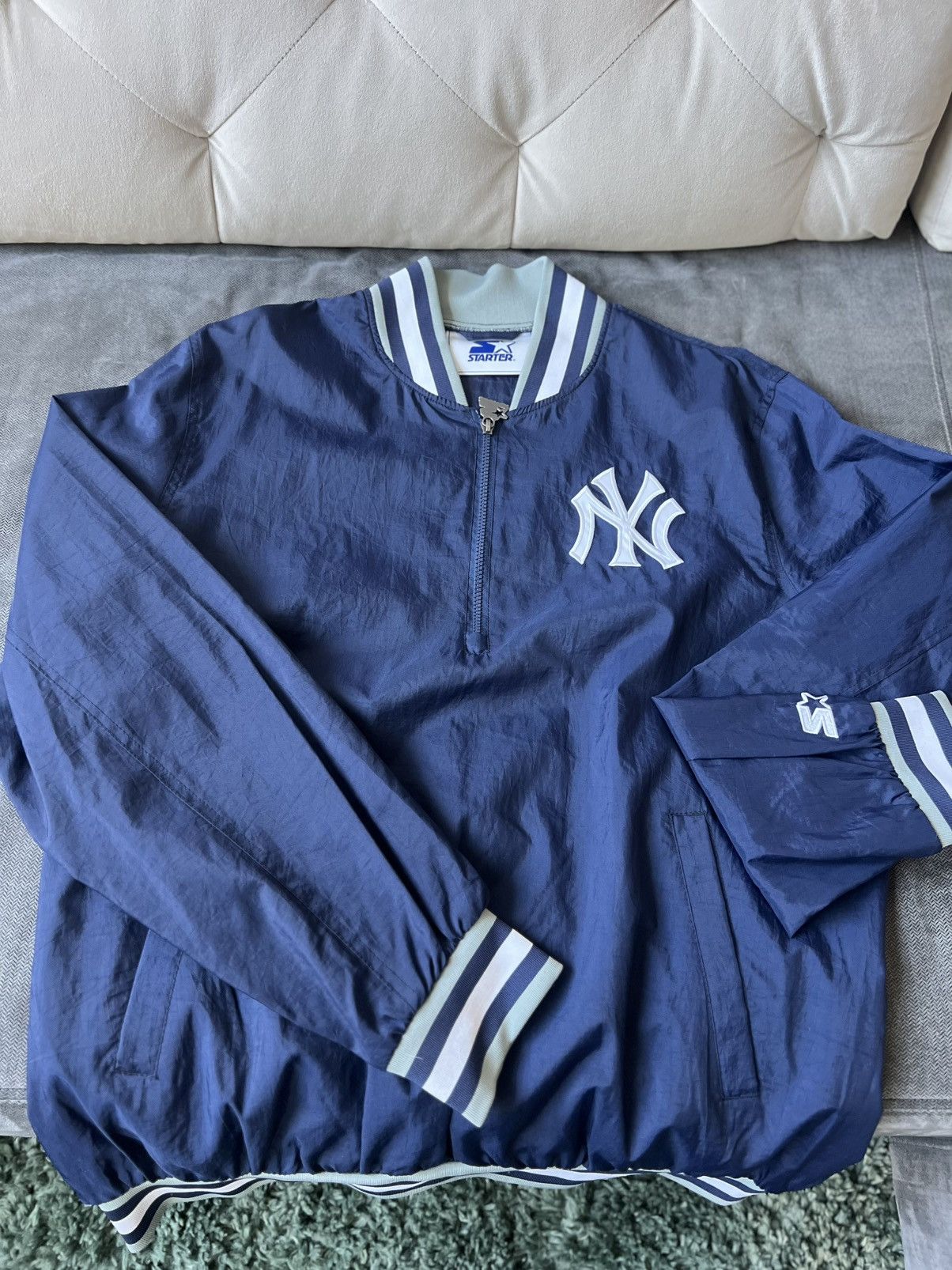 Starter Starter NY Yankee half-zip Size US L / EU 52-54 / 3 - 4 Thumbnail
