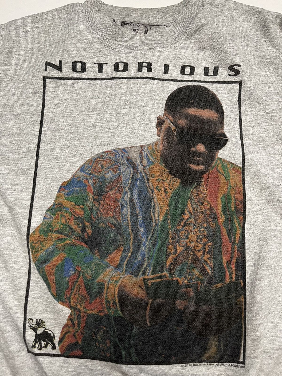 Rap Tees Vintage Notorious BIG Coogi boxy fit sweatshirt Size US S / EU 44-46 / 1 - 3 Thumbnail