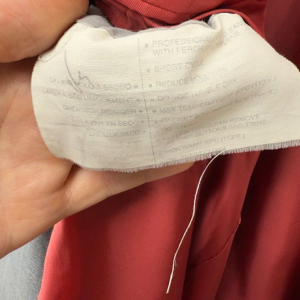 Ermenegildo Zegna ERMENEGILDO ZEGNA Trofeo 3 Button Front Blazer Jacket Sz 50R Size 50R - 8 Thumbnail
