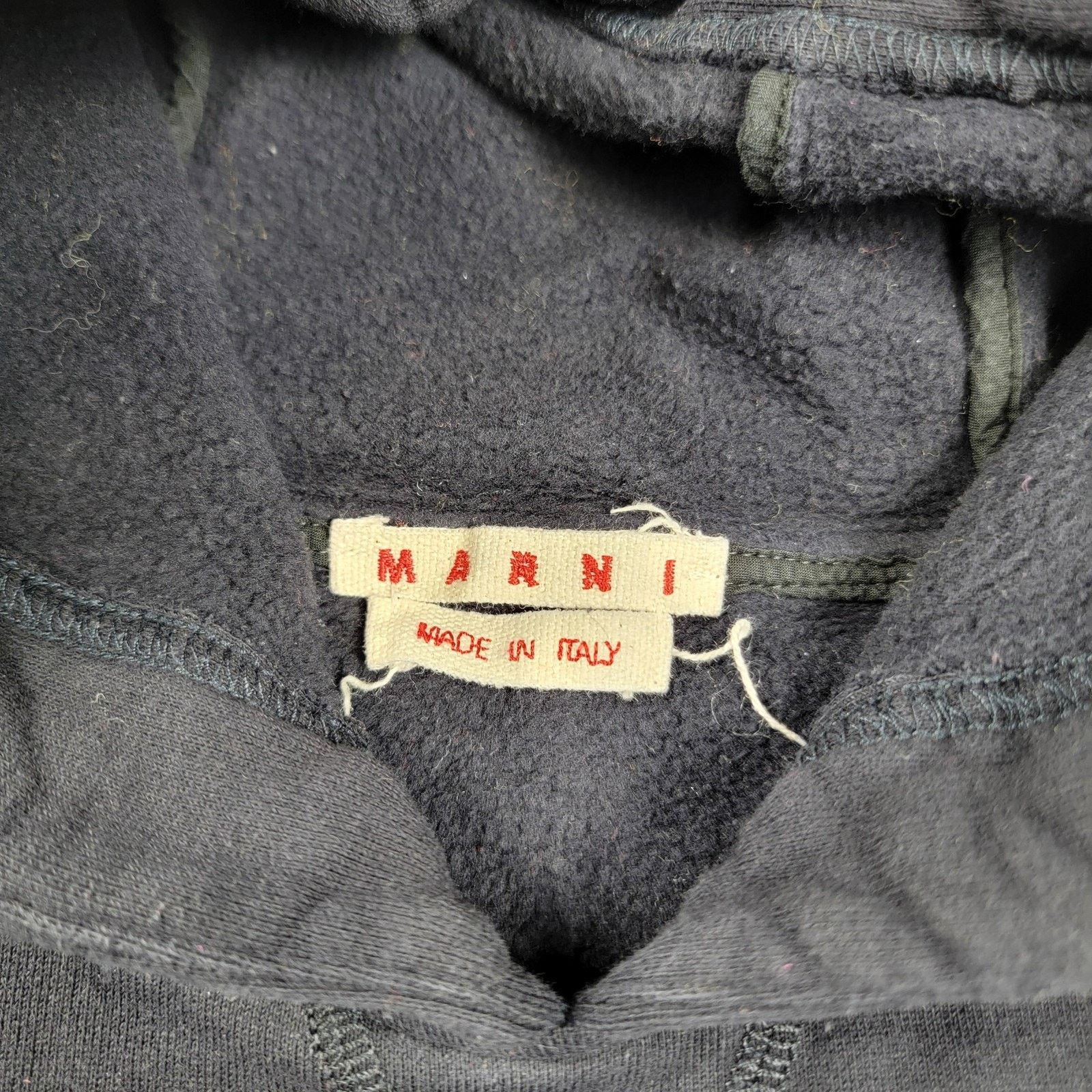 Marni Marni Logo Overfit Hoodie Pullover Unisex Size 40 L/S (973) Size S / US 4 / IT 40 - 4 Thumbnail