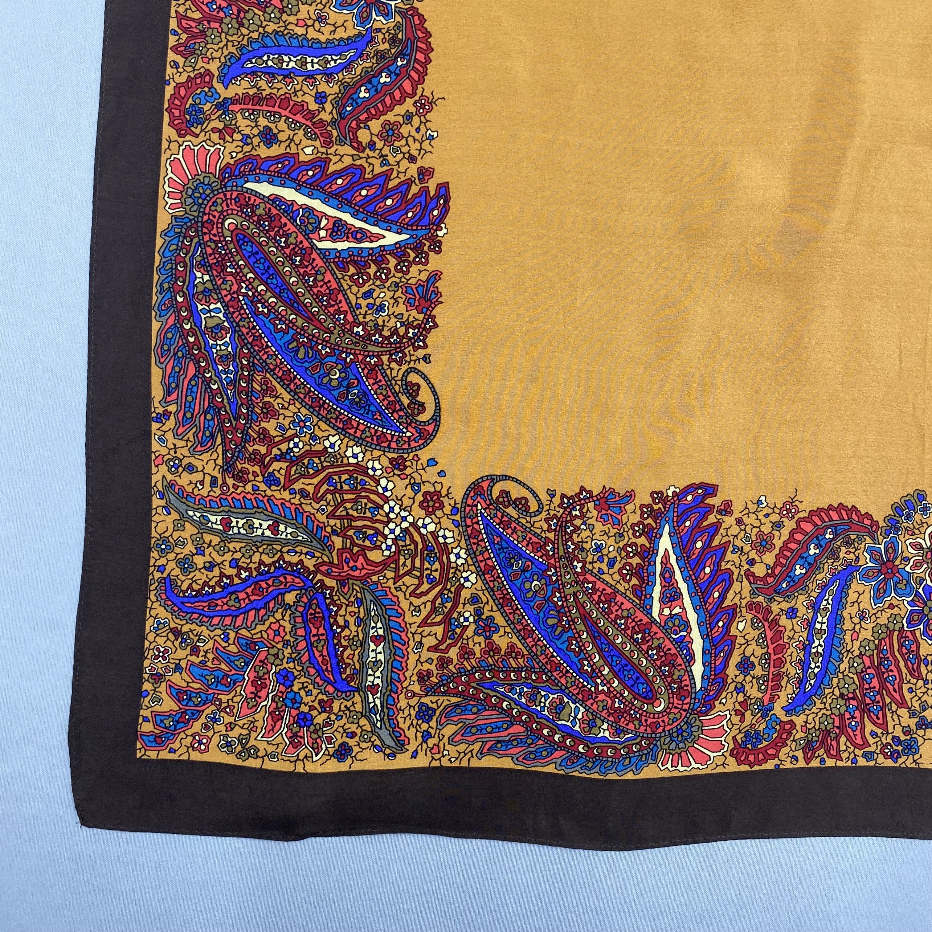 Pierre Cardin Vintage Pierre Cardin SILK Scarf Twill Stole Wraps Scarves Size ONE SIZE - 8 Thumbnail