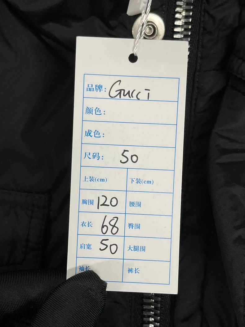 Gucci Gucci Black Arm Logo Hooded Down Jacket 2502-Nextarrow Size US M / EU 48-50 / 2 - 4 Thumbnail
