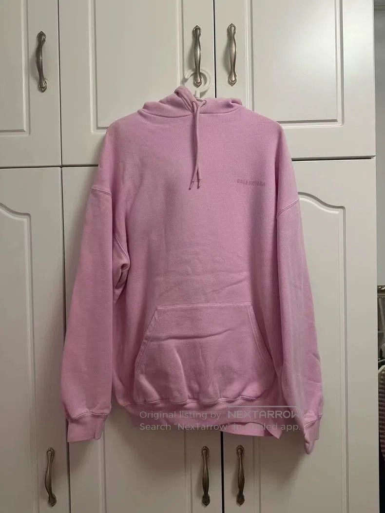 Balenciaga Balenciaga Front and Back Logo Hoodie S. Size US S / EU 44-46 / 1 - 1 Thumbnail