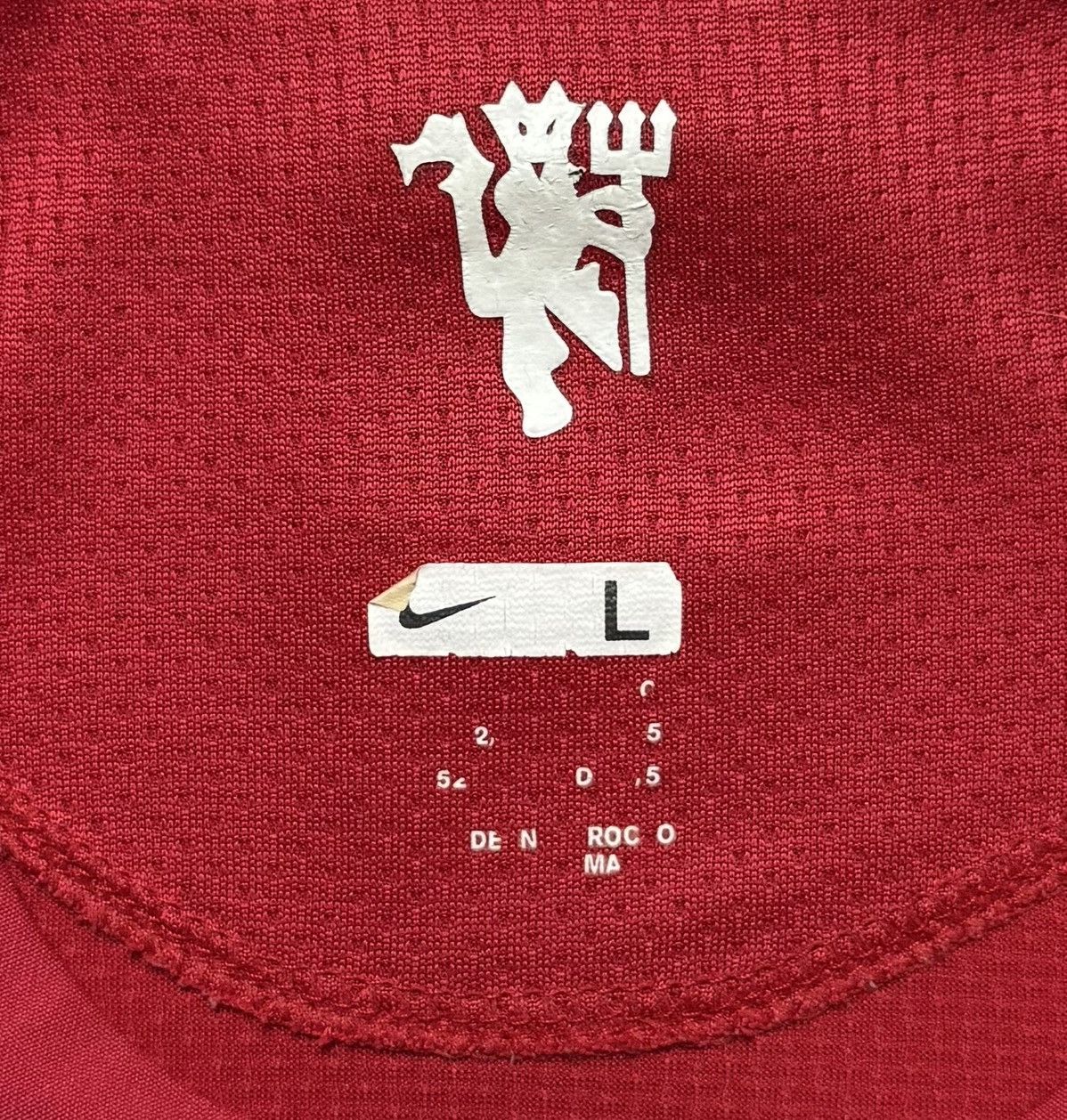 Nike Manchester United 2007 2009 Home Shirt Soccer Jersey Nike Size US L / EU 52-54 / 3 - 19 Thumbnail