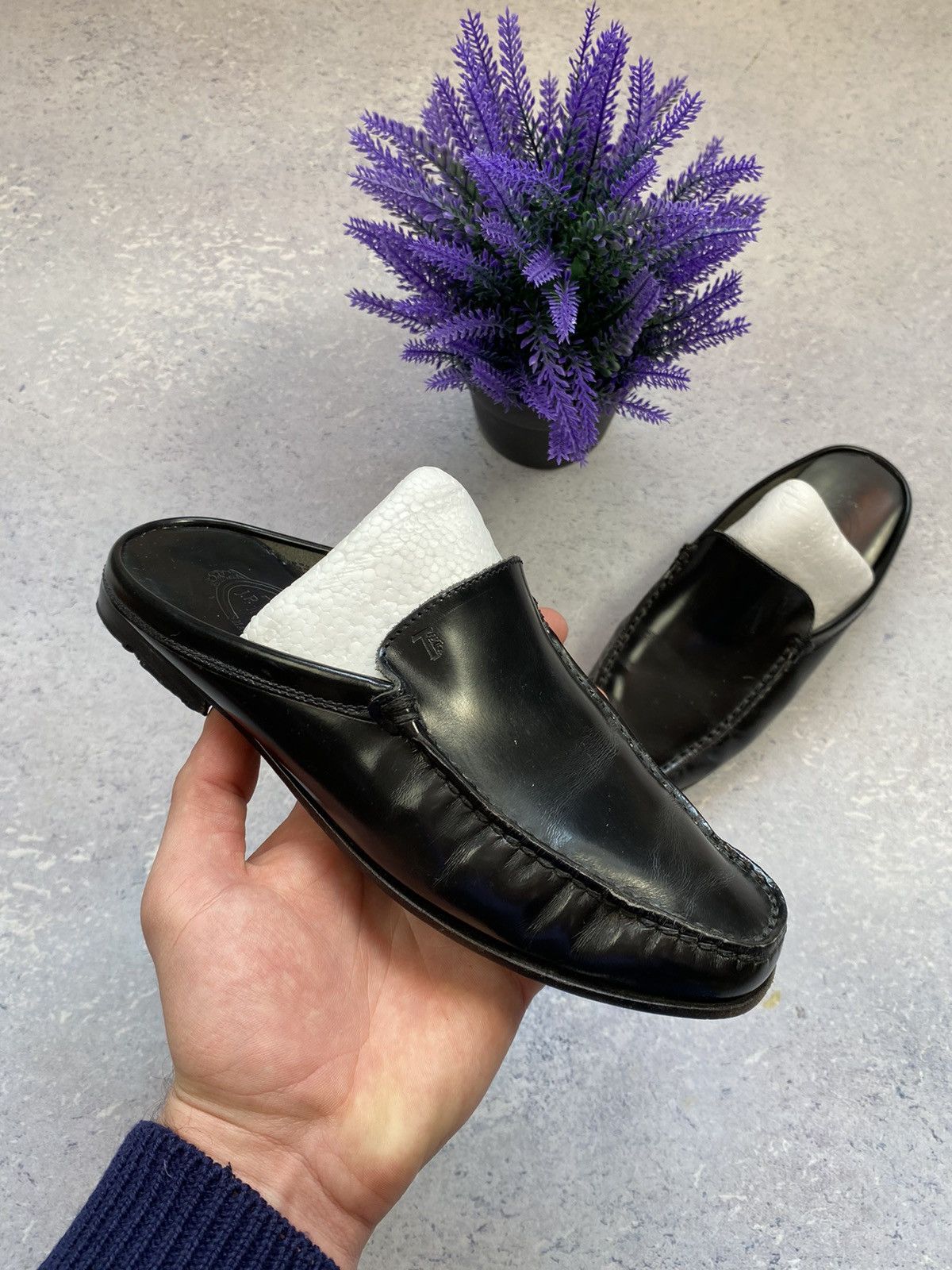 Tod's Tod’s Black Leather Mules size 36 Size US 6 / IT 36 - 1 Thumbnail