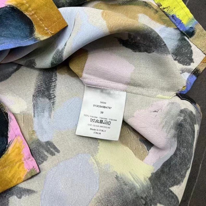 Dior Dior Floral Short Sleeve Shirt-2506 Size US M / EU 48-50 / 2 - 4 Thumbnail
