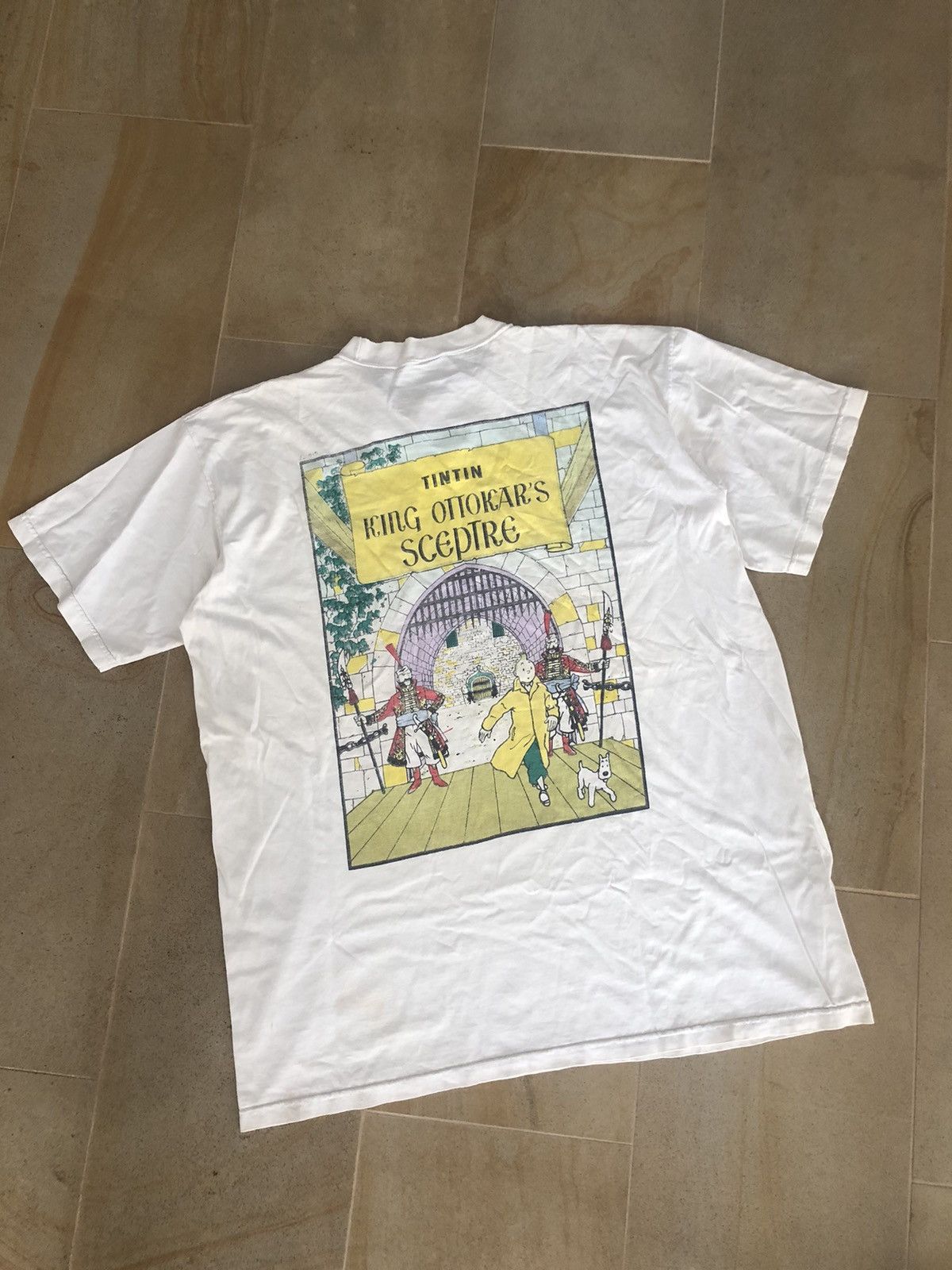 VINTAGE TINTIN CARTOON TEE