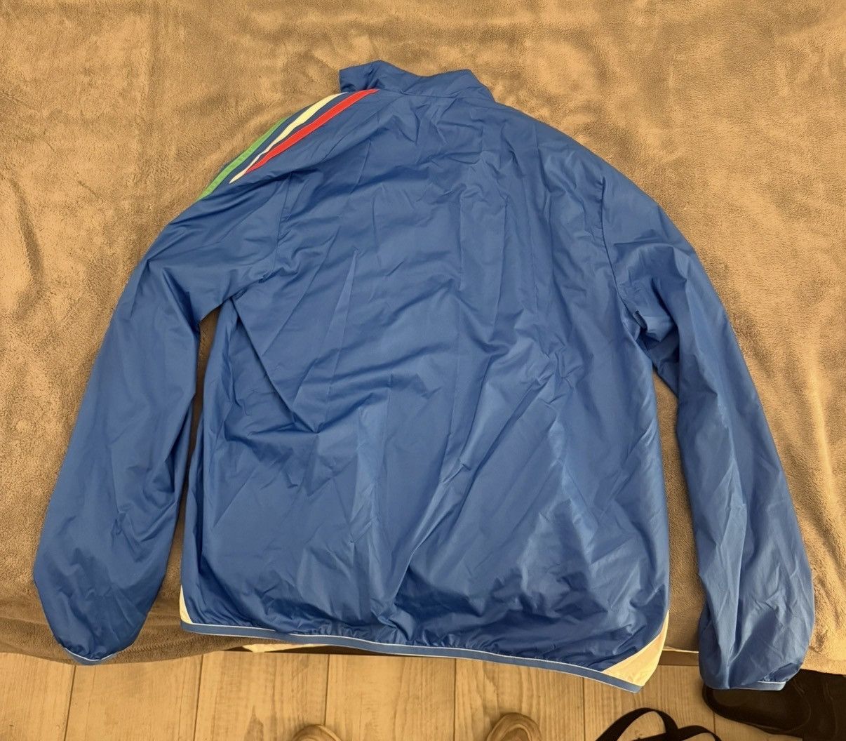 Adidas Adidas Italy Reversible Anthem Jacket Size US S / EU 44-46 / 1 - 2 Thumbnail