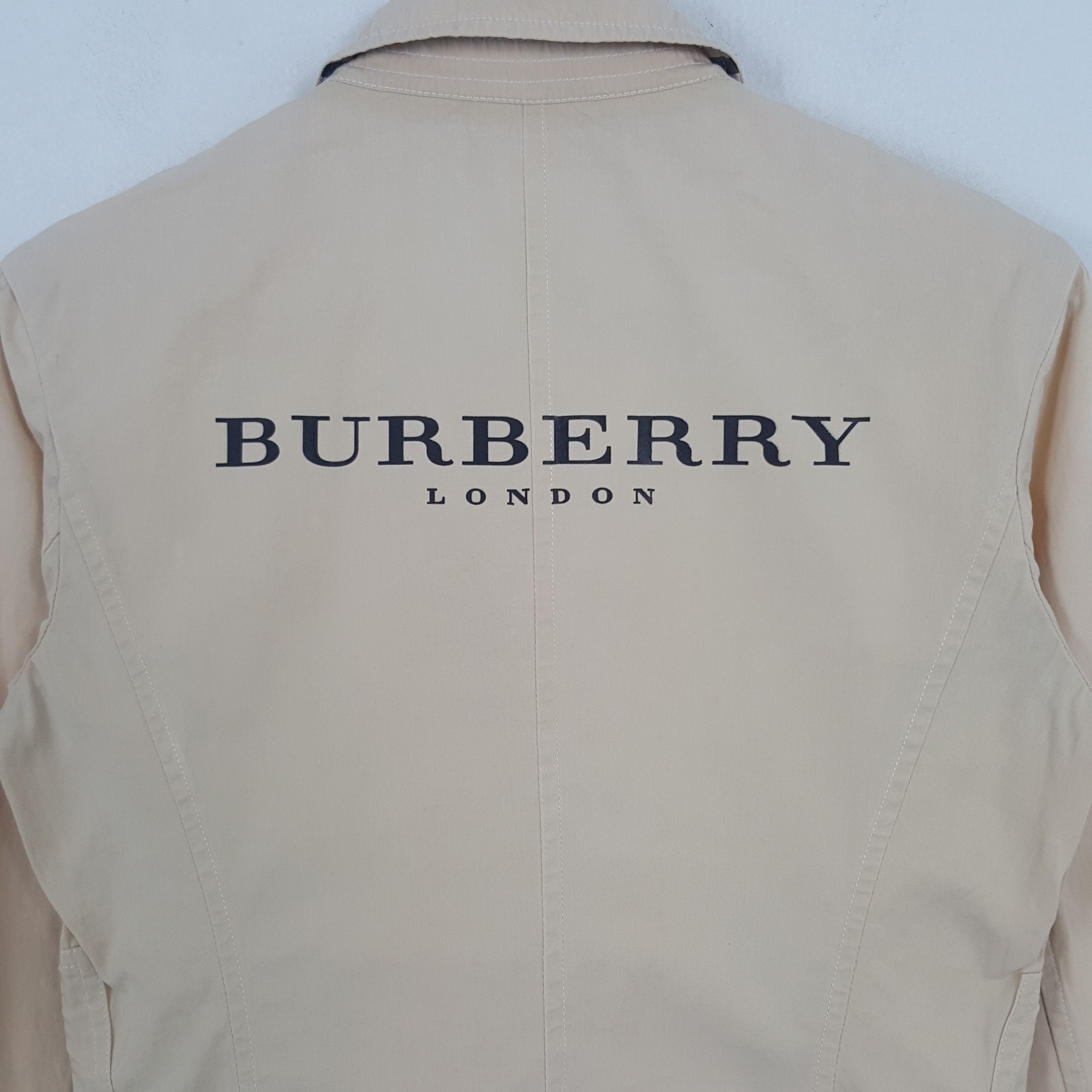 Burberry × Vintage Vintage Burberry London Designer Brand Jacket Size US S / EU 44-46 / 1 - 2 Thumbnail