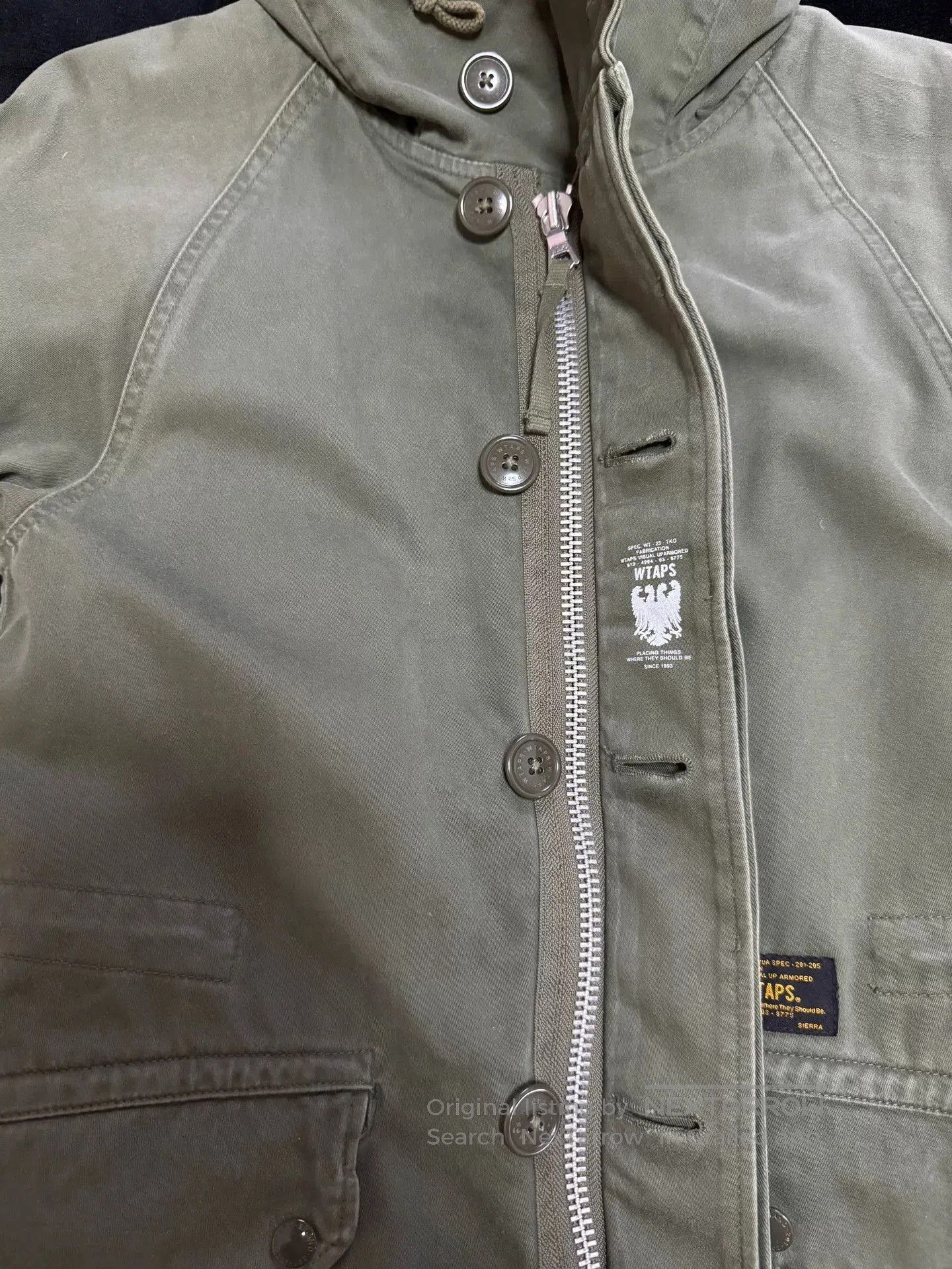 Wtaps WTAPS 14AW M-64 Cotton Satin Jacket. Size US M / EU 48-50 / 2 - 2 Thumbnail