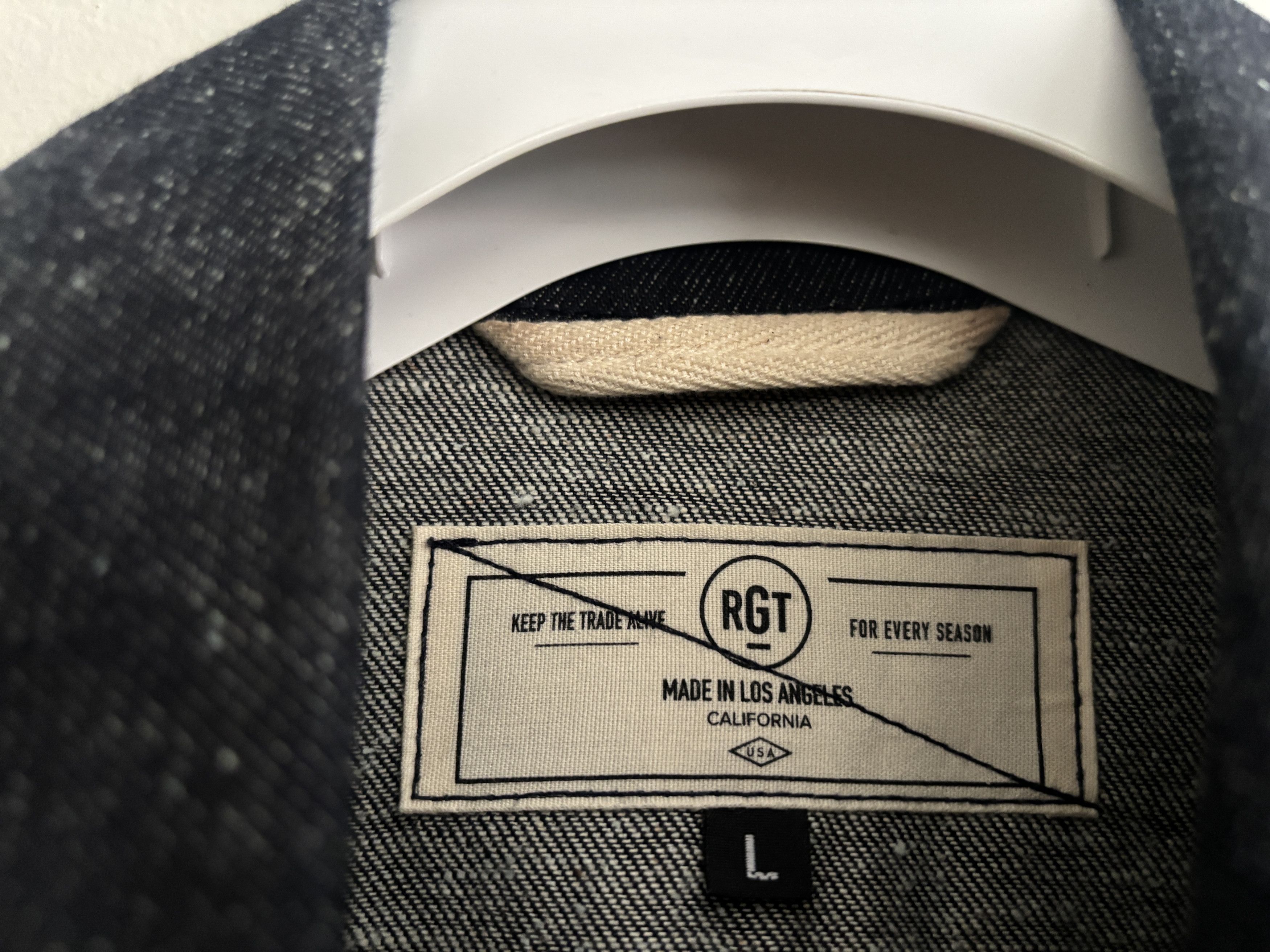 Rogue Territory $375 Neppy Indigo/ Navy Blue Supply Jacket - Medium-Large Size US M / EU 48-50 / 2 - 4 Thumbnail