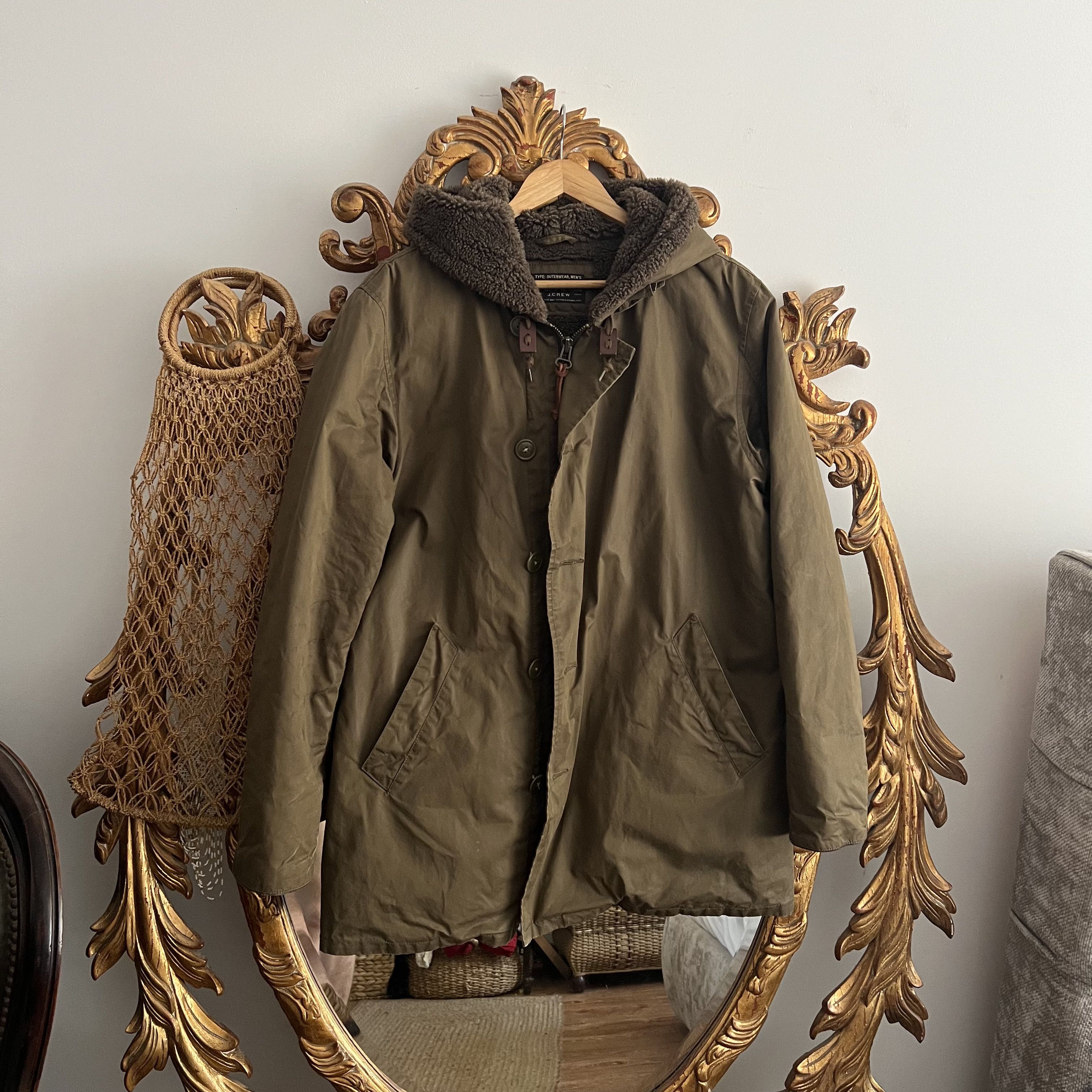 J.Crew J Crew Outerwear Men Jacket NX-631 Wax Military Size US M / EU 48-50 / 2 - 1 Thumbnail