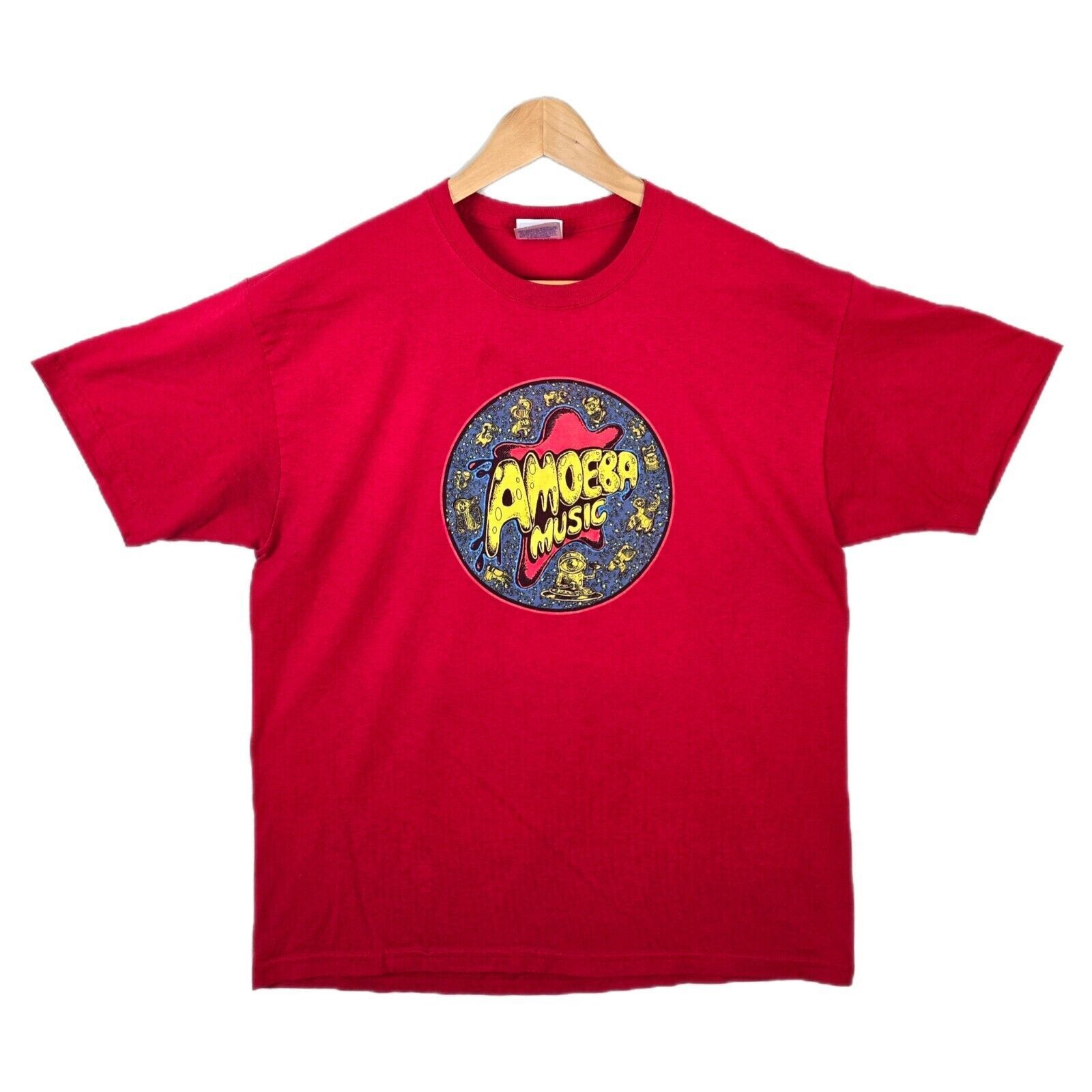 Hanes Vintage Amoeba Music T-Shirt Hollywood California Size Large Size US L / EU 52-54 / 3 - 1 Thumbnail