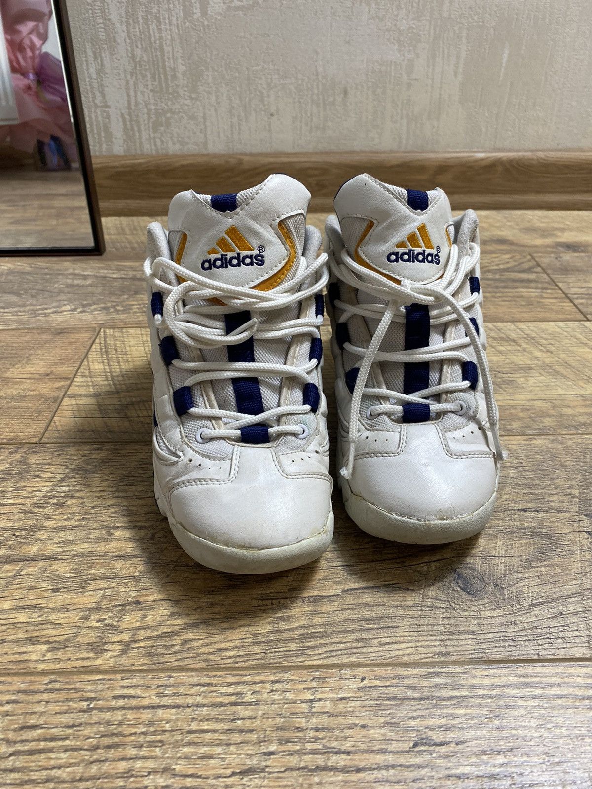 Adidas Vintage 90s Adidas Sneakers, Size US 7.5 Size US 7.5 / EU 40-41 - 2 Thumbnail