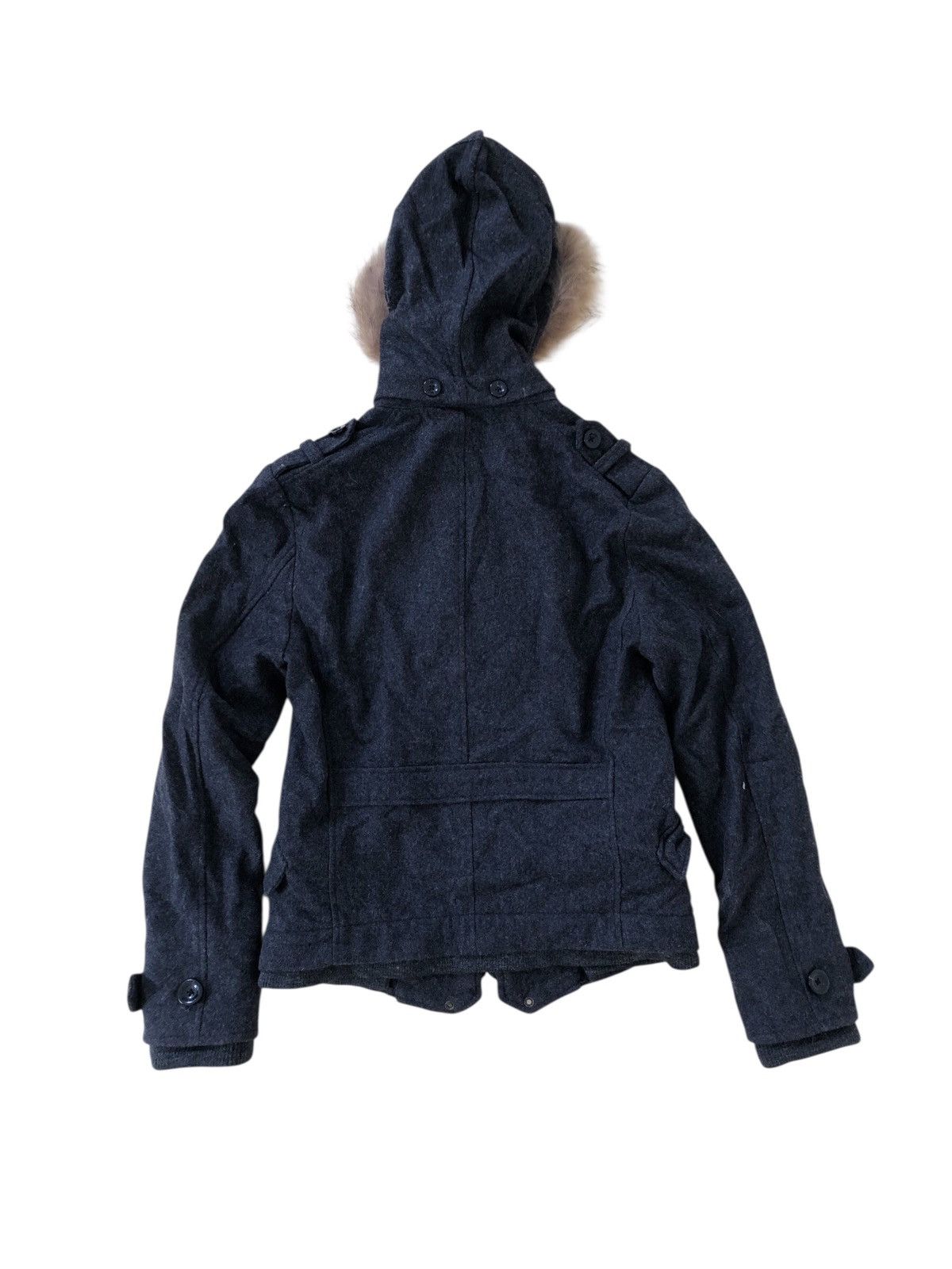 Japanese Brand × PPFM PPFM Japan Wool Jacket Hooded Zipper Punk Style Size US S / EU 44-46 / 1 - 2 Thumbnail