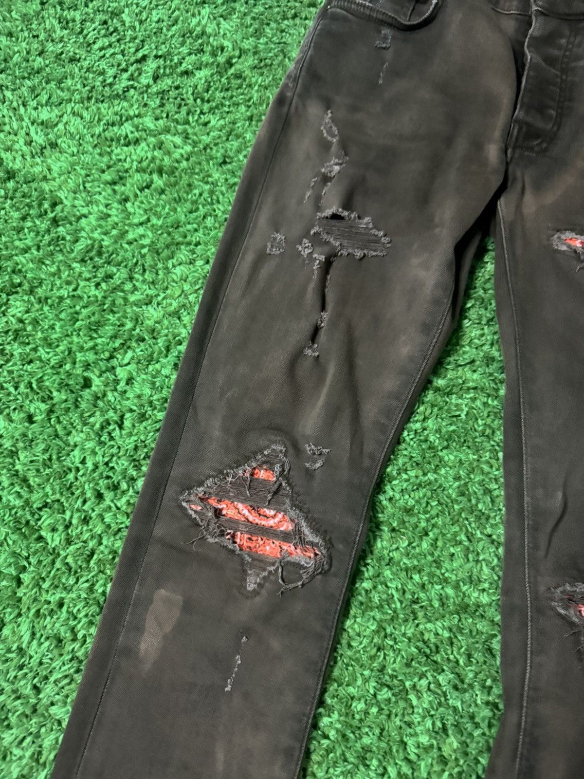 Amiri Amiri mx1 Bandana Patch Size US 28 / EU 44 - 3 Thumbnail