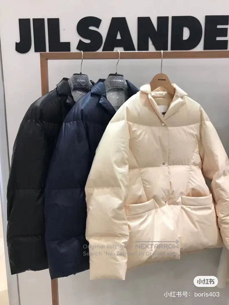 Jil Sander Jil Sander size 34 Classic White Down Jacket for Fall/Winte Size M / US 6-8 / IT 42-44 - 5 Thumbnail