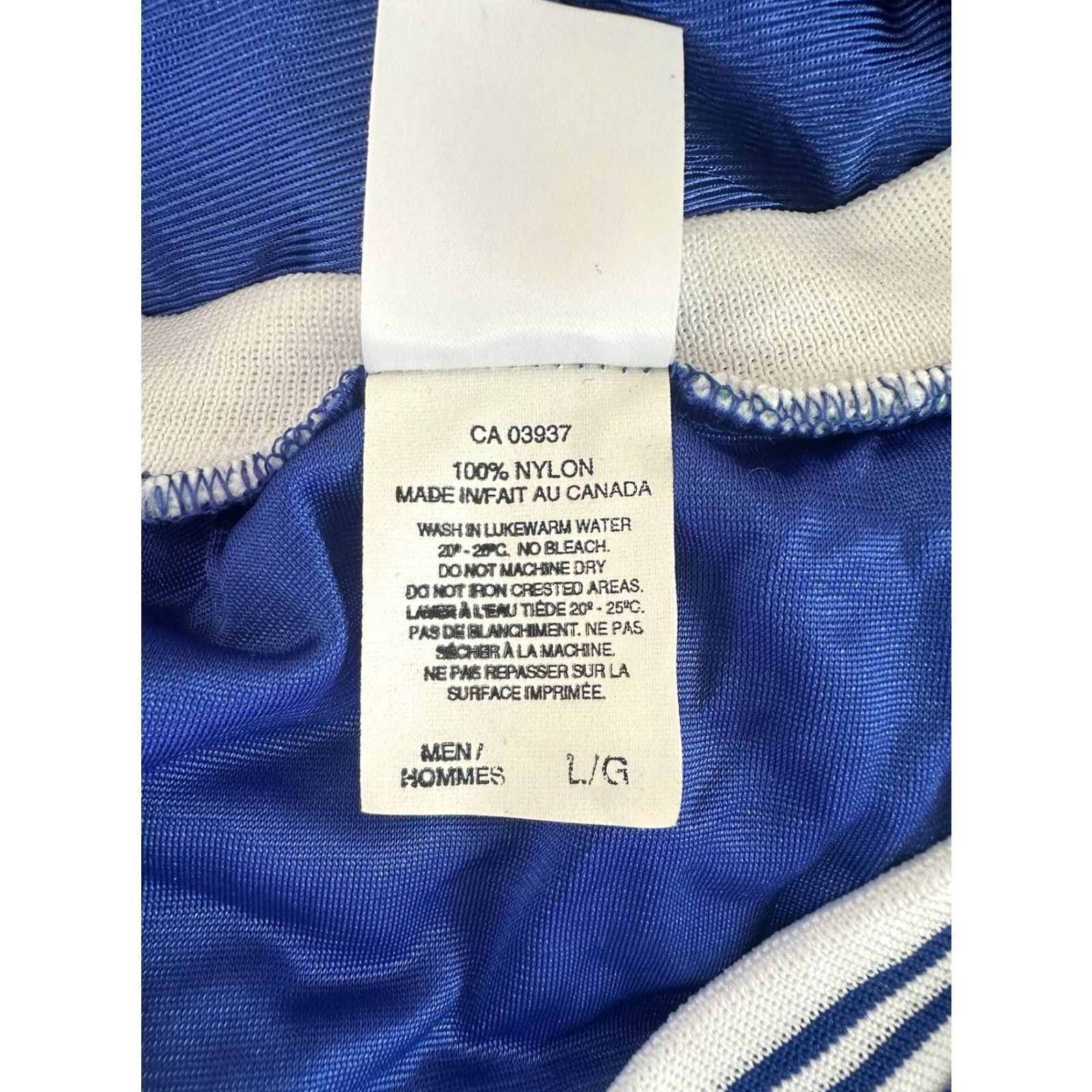 Vintage VINTAGE Saxon dazzle basketball jersey Mens L NWOT 90s Canada blue white Tank Athletic Jersey Size US L / EU 52-54 / 3 - 4 Thumbnail