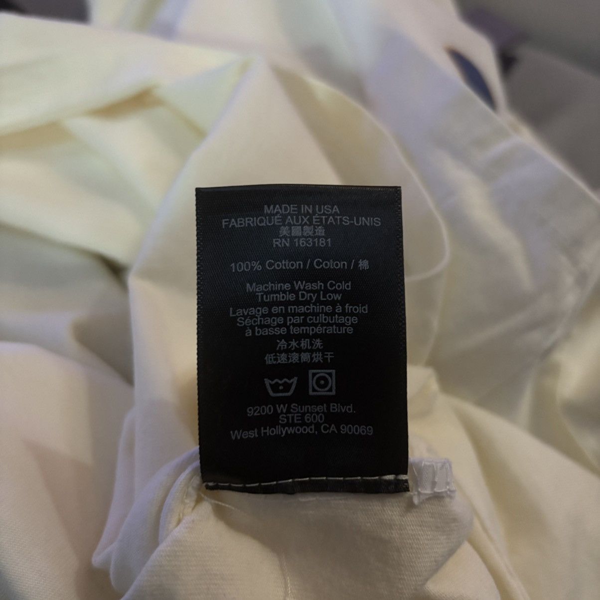 Rhude Rhude motorsport pocket tee Size US M / EU 48-50 / 2 - 8 Thumbnail