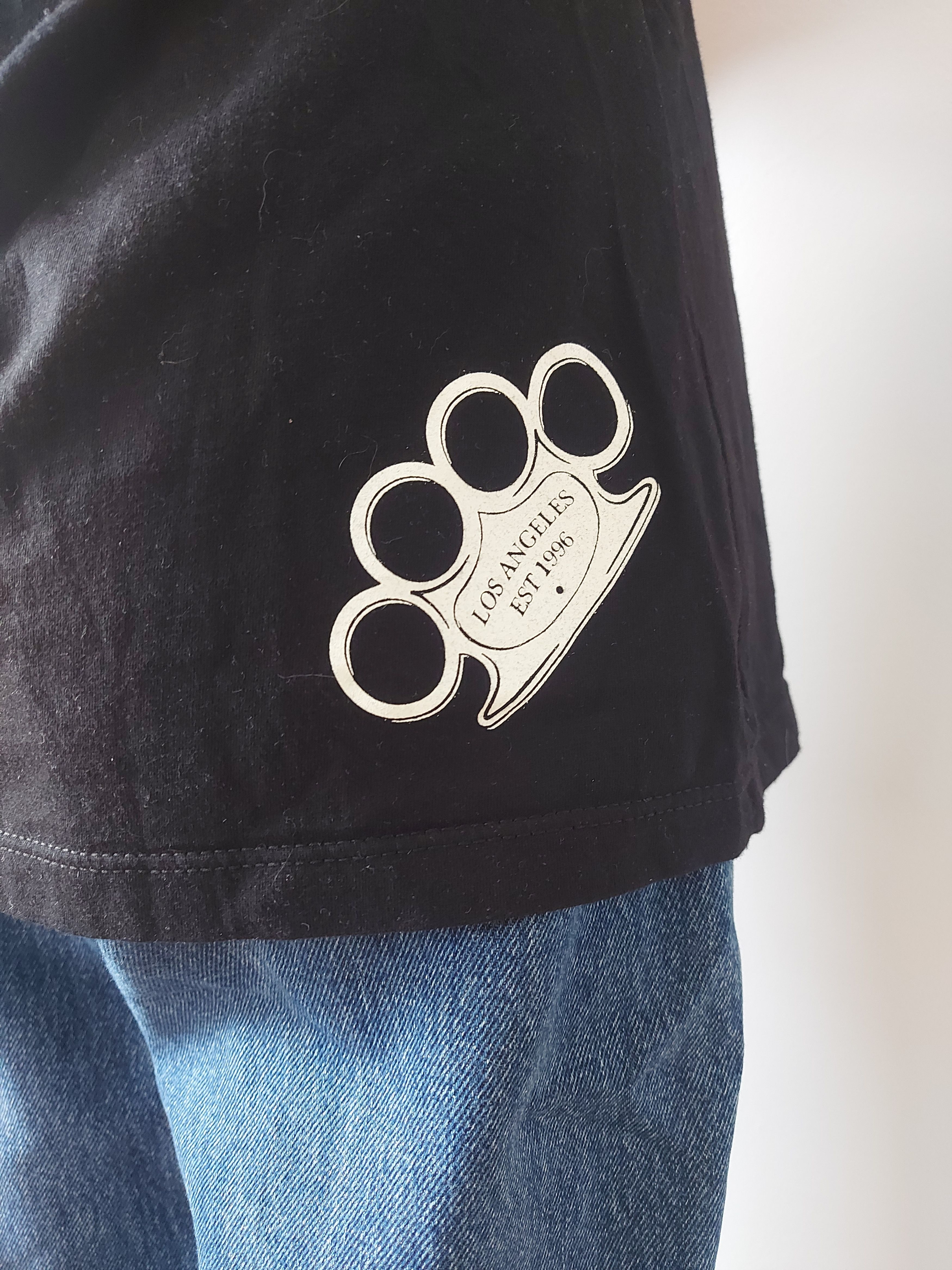 Other Brass Knuckles Black Women's Premium Cotton T-shirt, Size L Size L / US 10 / IT 46 - 6 Thumbnail