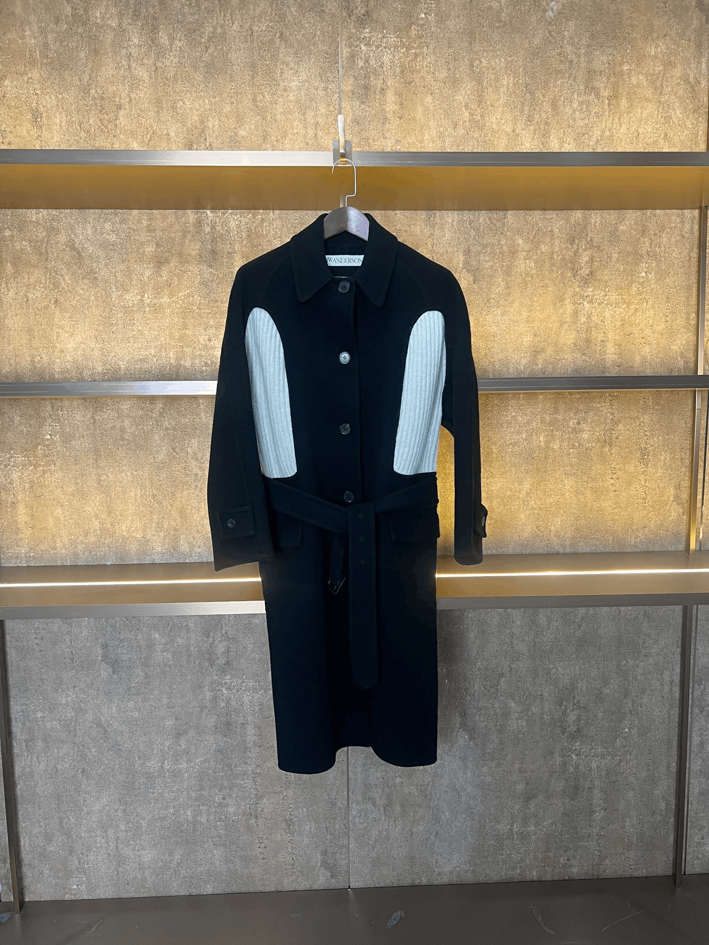 JW Anderson J.W. Anderson Double-Sided Wool Coat Size XS / US 0-2 / IT 36-38 - 1 Thumbnail