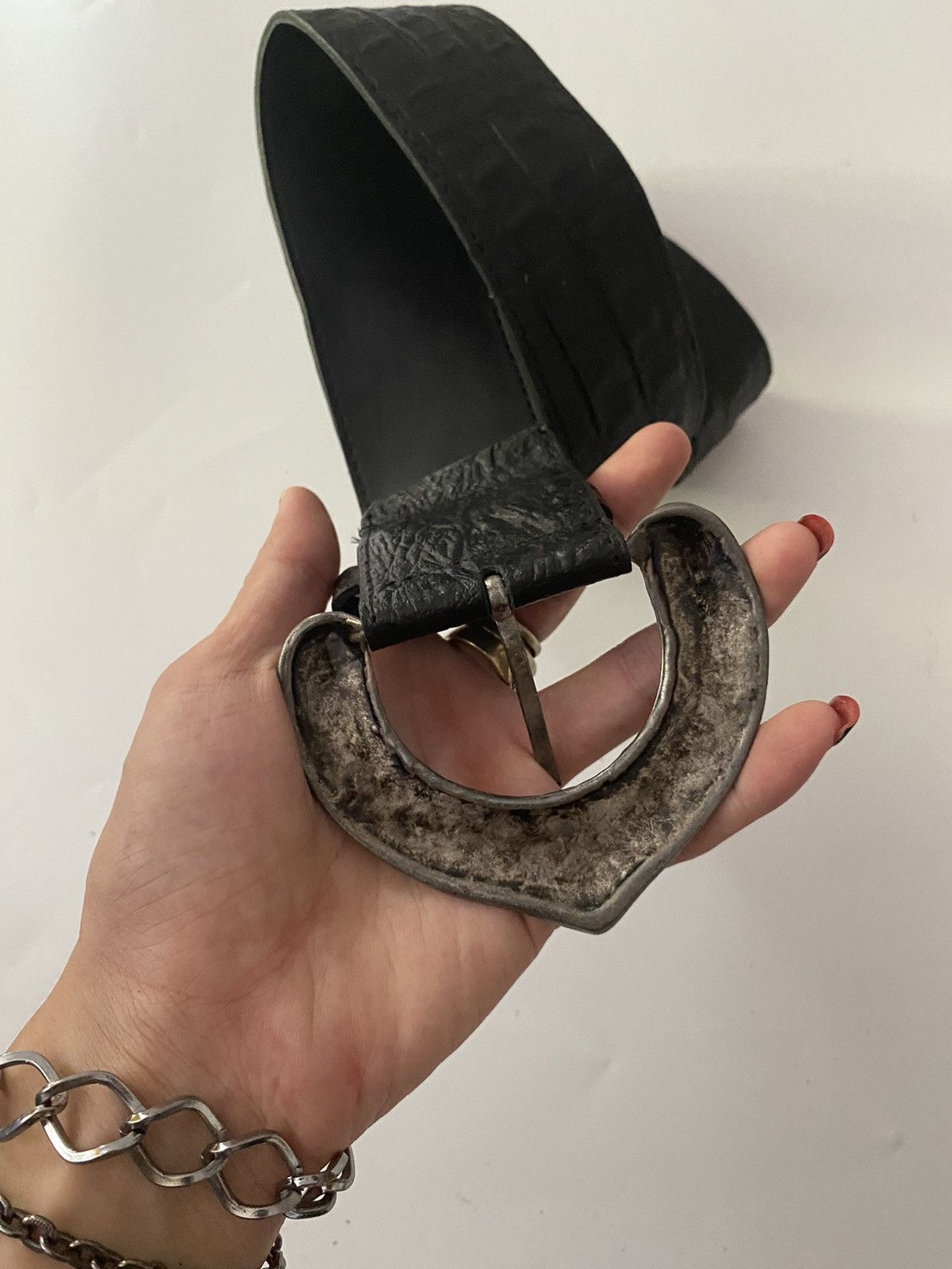 Beauty Beast × If Six Was Nine × Vintage vintage studded leather belt Size ONE SIZE - 5 Thumbnail